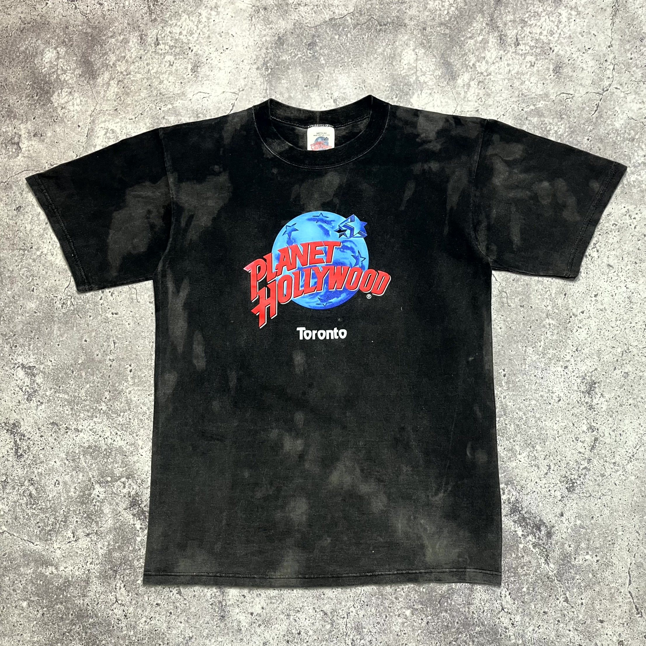 Planet Hollywood Vintage Planet Hollywood Distressed Black T-Shirt Size M Size US M / EU 48-50 / 2 - 1 Thumbnail