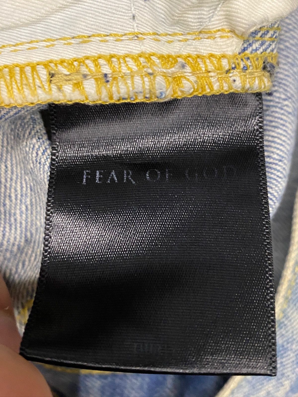 Fear of God Fear Of God 4th Collection Selvedge Denim Jeans Size US 30 / EU 46 - 9 Thumbnail