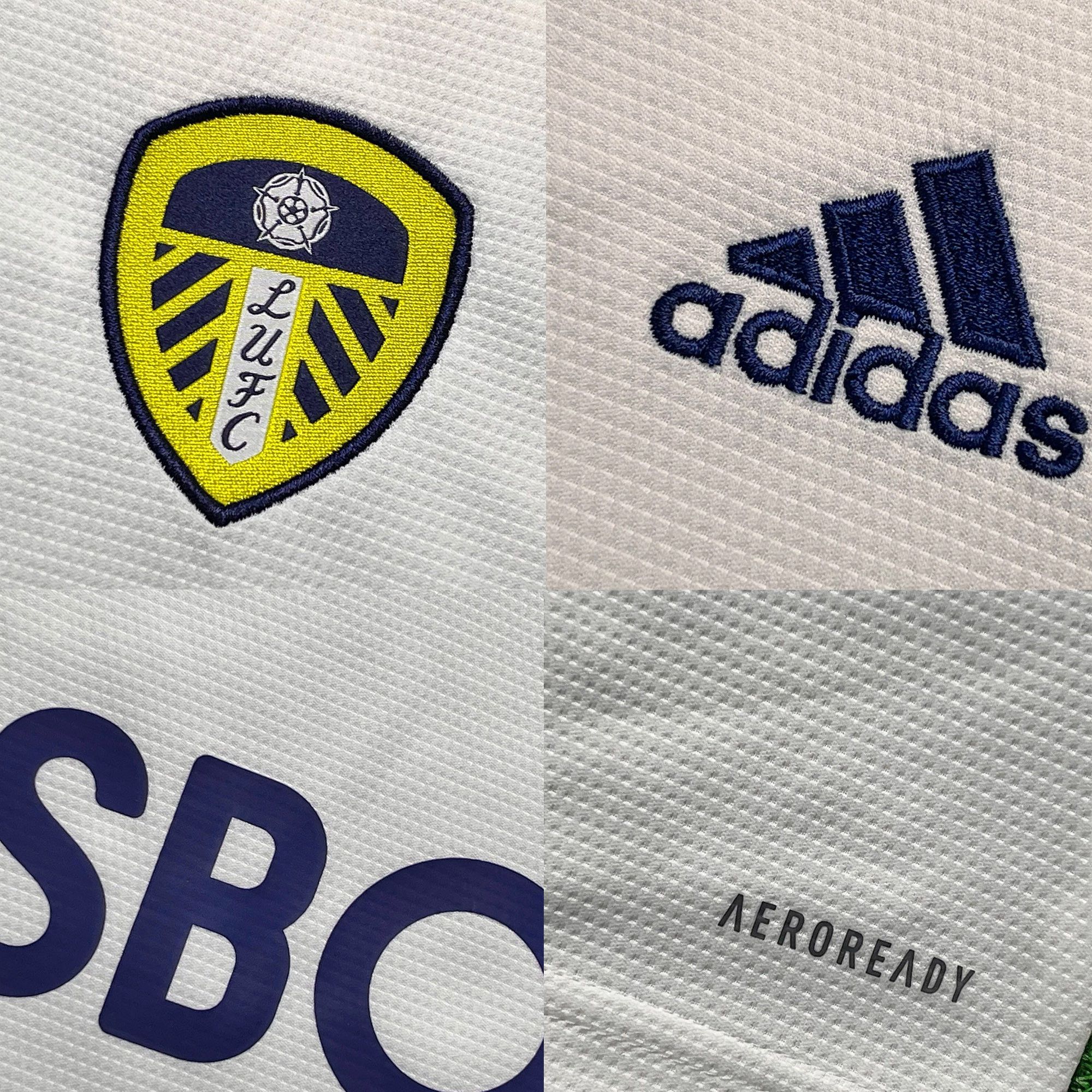Adidas 2021/22 Leeds United Home Bamford #9 BNWT Jersey Size US L / EU 52-54 / 3 - 7 Thumbnail