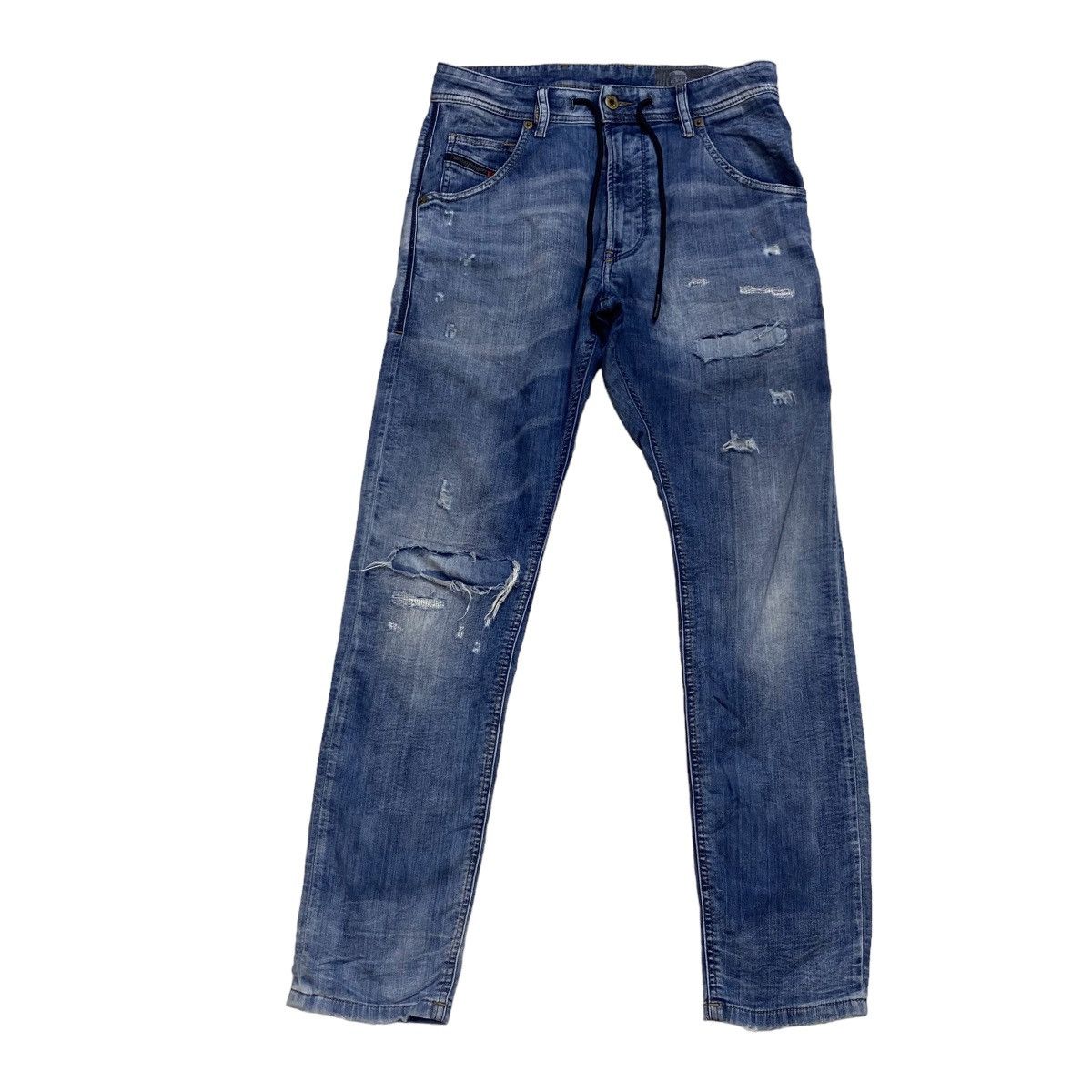 Diesel DIESEL JOGGER PANT DISTRESSED PATCHWORK DESIGN Size US 30 / EU 46 - 1 Thumbnail