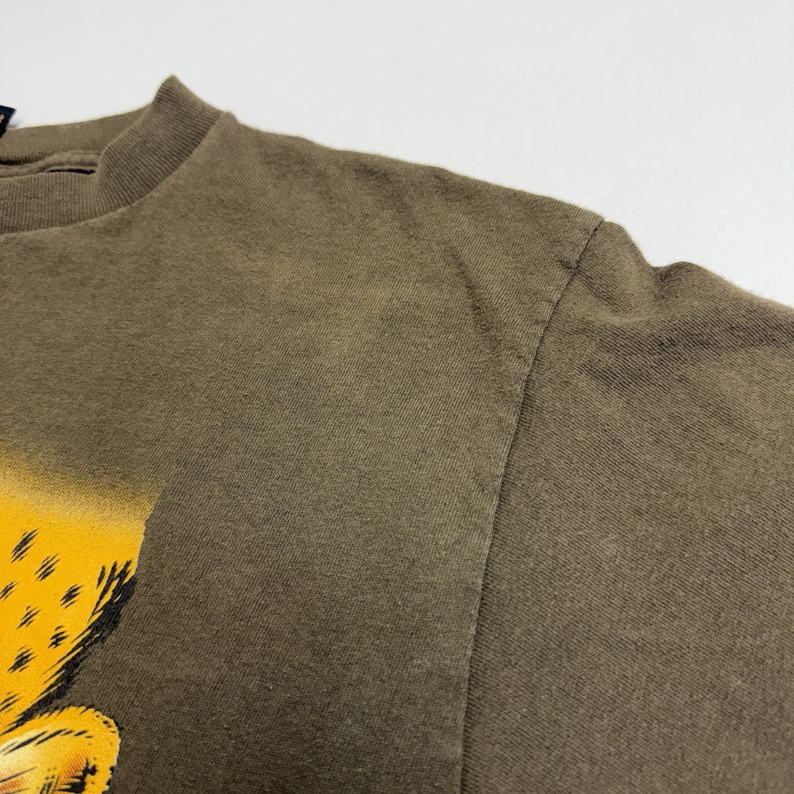 Vintage Vintage 90s Leopard Nature T Shirt Mens Large 21x28 Sun Spor Size US L / EU 52-54 / 3 - 4 Thumbnail