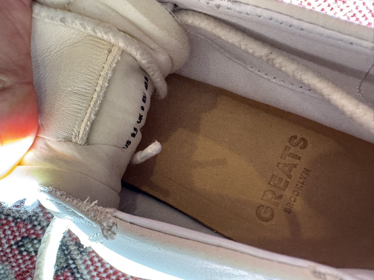 Greats Wooster Mid Leather - Blanco Gum Size US 9.5 / EU 42-43 - 4 Thumbnail
