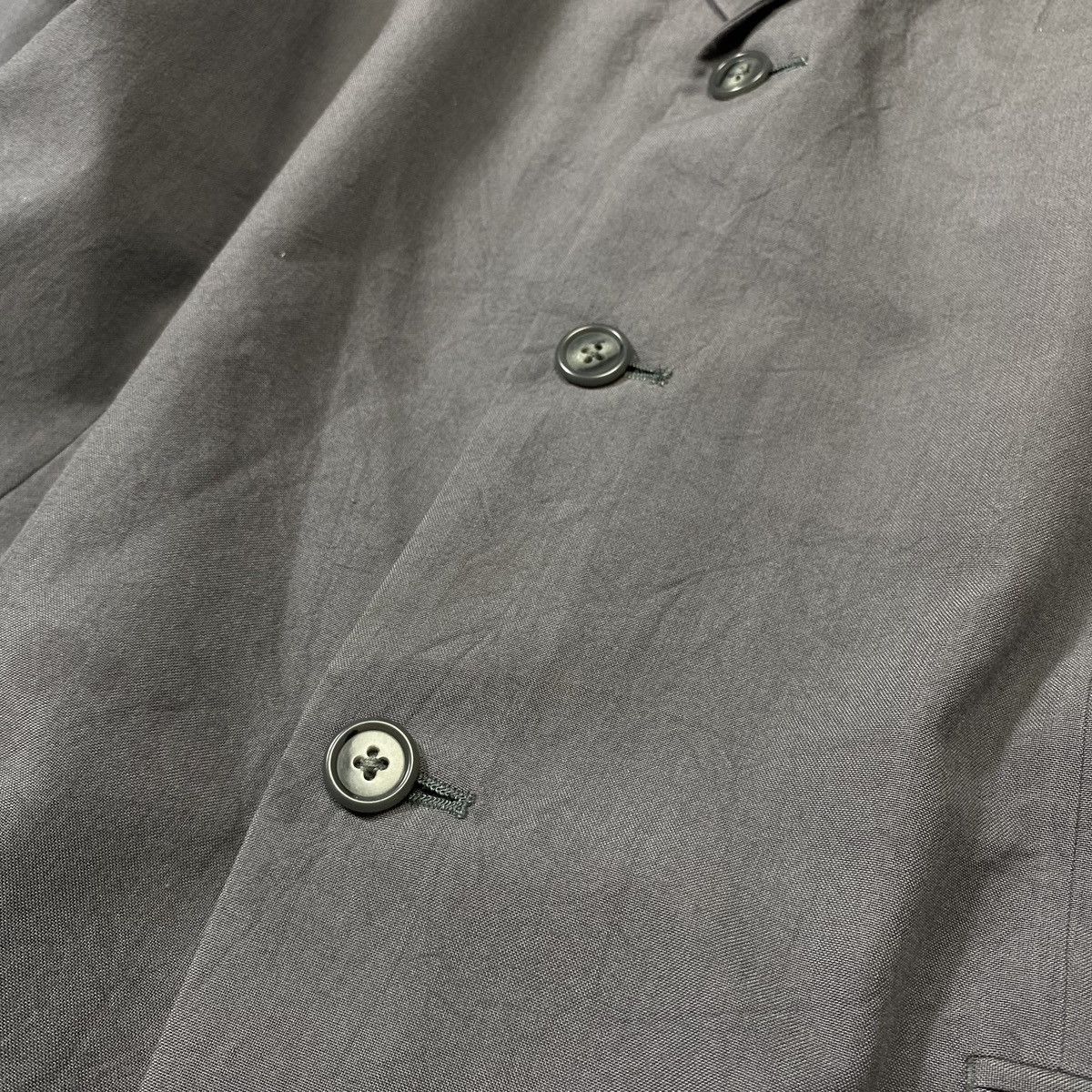 Yohji Yamamoto Vintage Yohji Yamamoto Pour Homme Rayon Blazer Size 50R - 7 Thumbnail