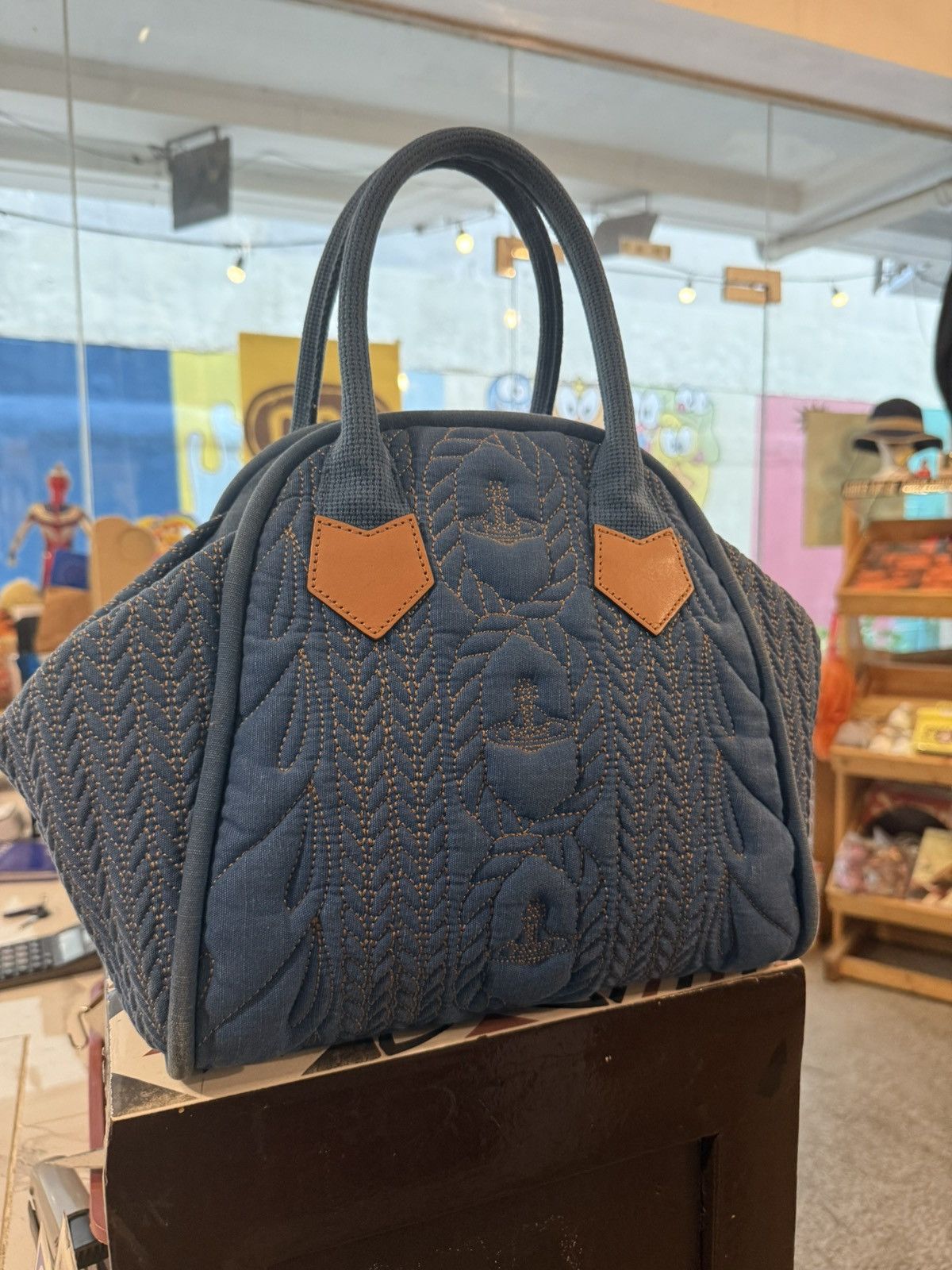 Vivienne Westwood Vivienne Westwood Quilted Bag Size ONE SIZE - 1 Thumbnail