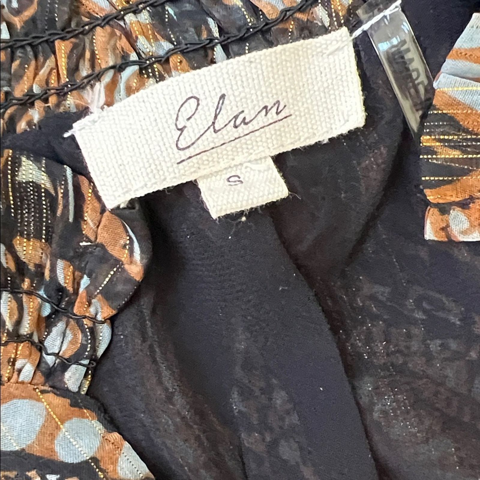 ELAN Elan Maxi Paisley Dress (Sz S) Size S / US 4 / IT 40 - 2 Thumbnail