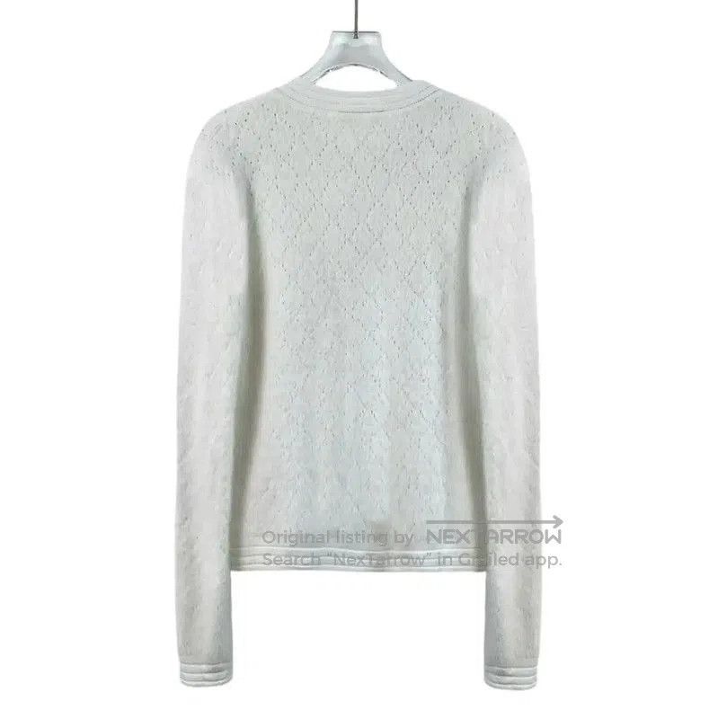 Balmain Balmain White Women's Cardigan in XS . Size XS / US 0-2 / IT 36-38 - 2 Thumbnail