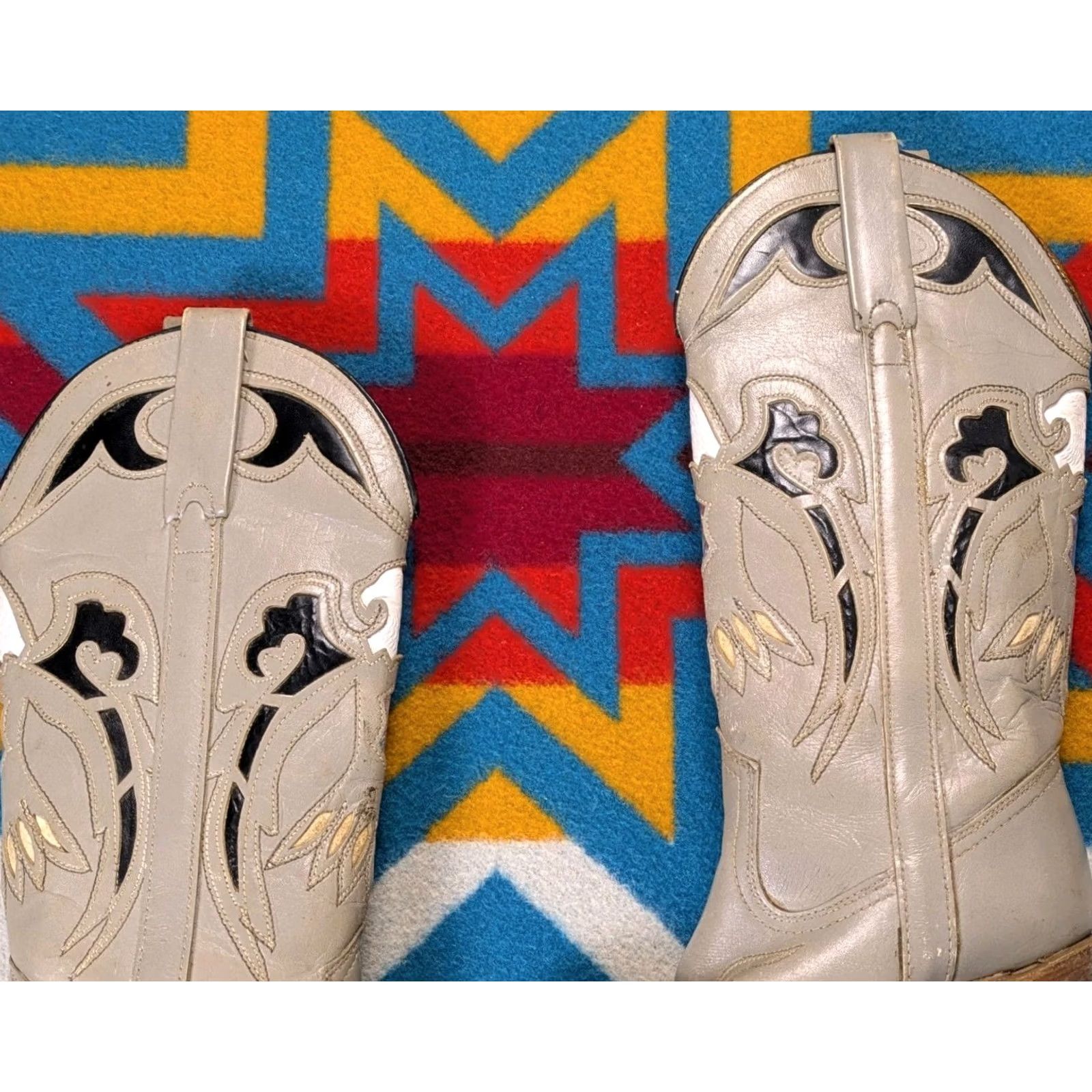 Vintage VINTAGE Miss Capezio Boots Bald Eagle Cowboy Cowgirl Made In USA Womens Size 5.5 Size US 6 / IT 36 - 5 Thumbnail