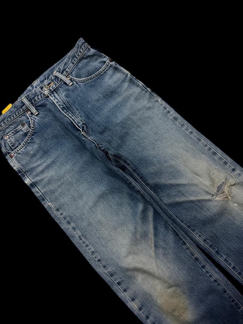 Edwin BAGGY Edwin Us Classic Thrashed Mudwash distressed Wide Jean Size US 29 - 6 Thumbnail