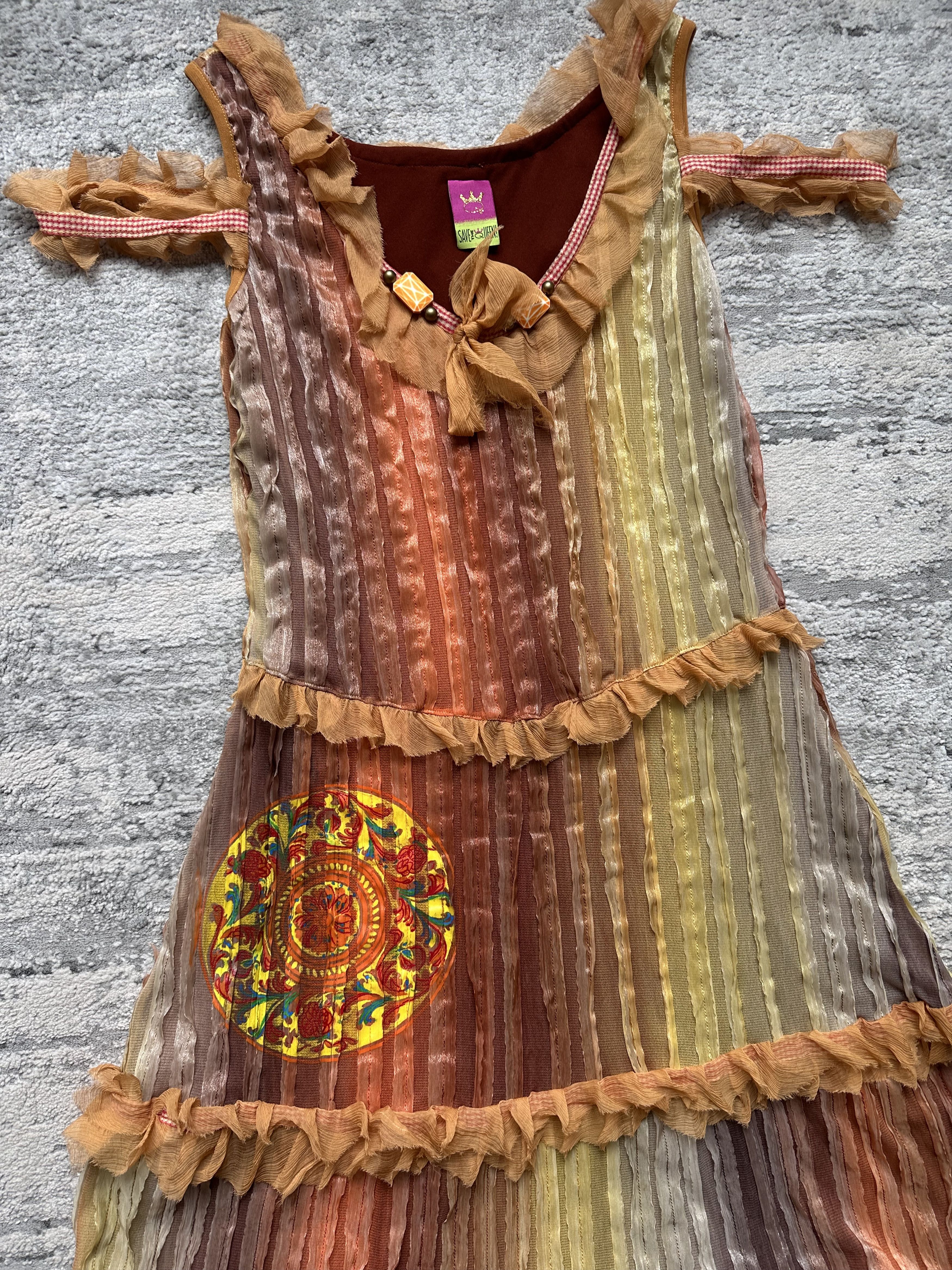 Vintage Save The Queen Dress Size XL / US 12-14 / IT 48-50 - 3 Thumbnail