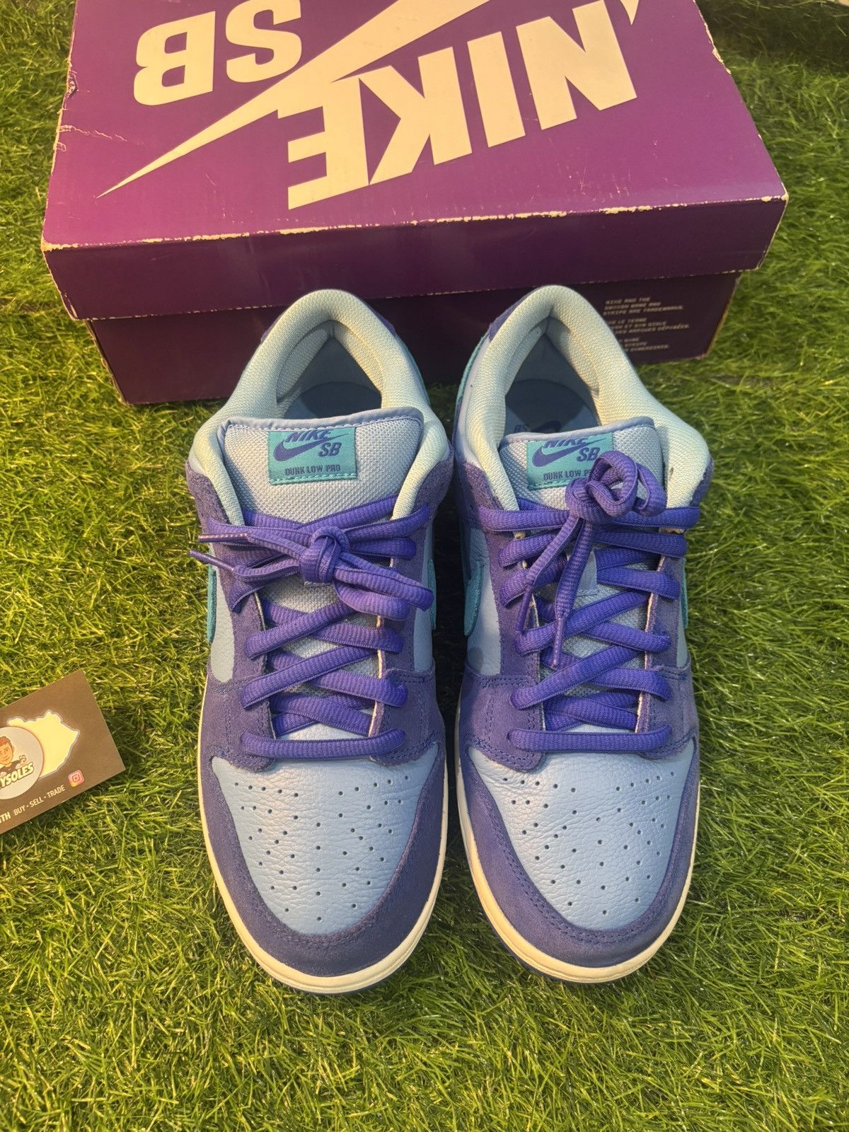 Nike Nike sb dunk low Blue Raspberry Size US 11 / EU 44 - 3 Thumbnail