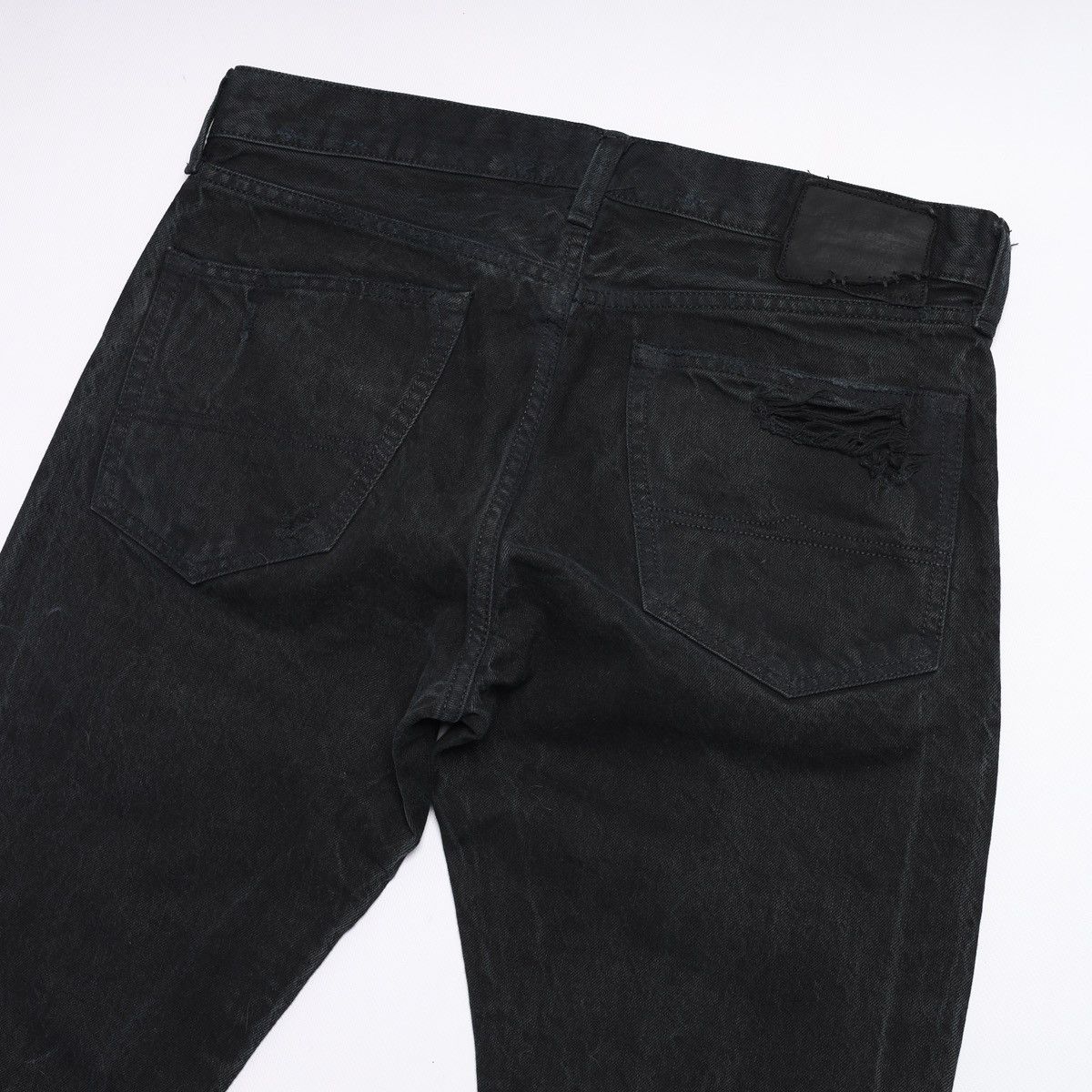Denim & Supply Ralph Lauren Denim Supply Ralph Lauren Distressed Washed Denim Pants Size US 33 - 12 Thumbnail