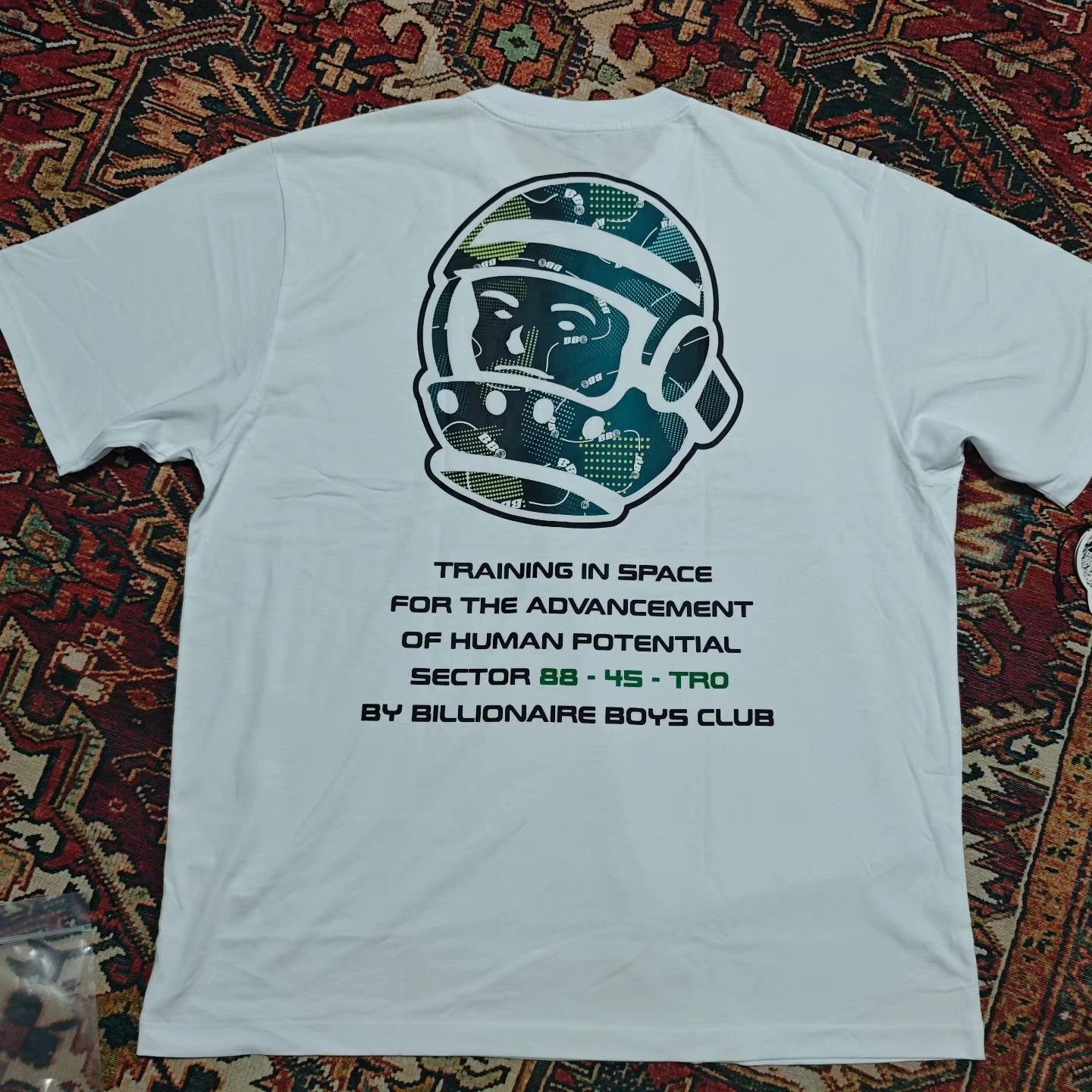 Billionaire Boys Club Billionaire Boys Club white short-sleeve t-shirt Size US XXL / EU 58 / 5 - 2 Thumbnail