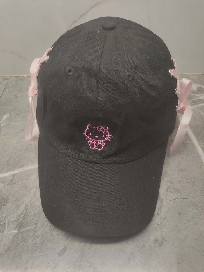 Anime Vintage Hello Kitty Cap Hat Size ONE SIZE - 1 Thumbnail
