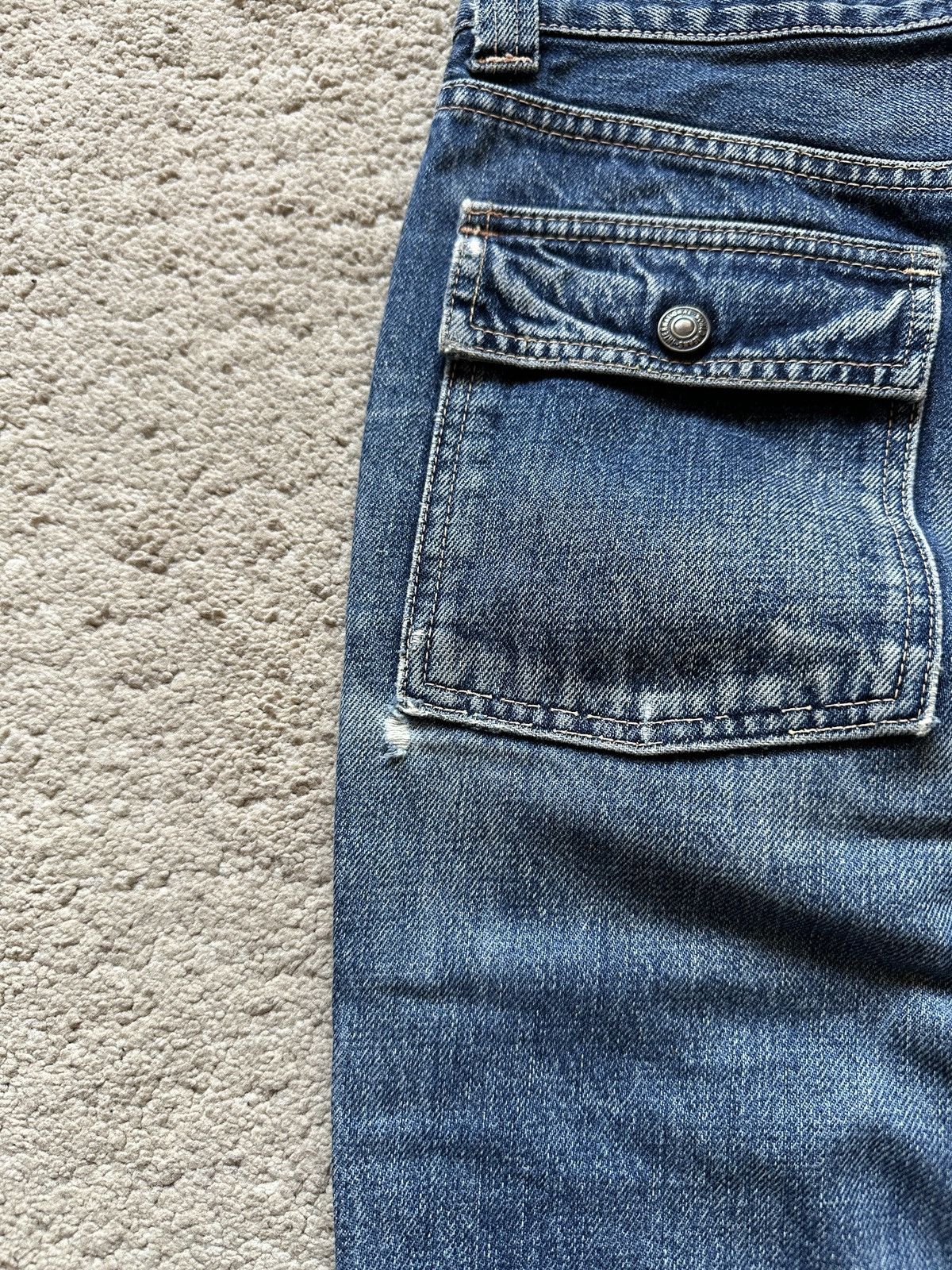 Kapital 1990s Kapital Denim Bush Pant Jeans Size US 30 / EU 46 - 12 Thumbnail