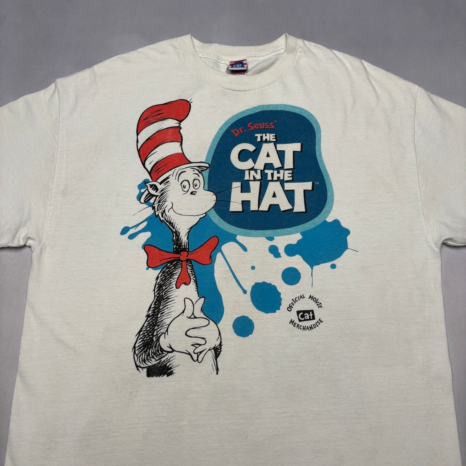 Universal Studios × Vintage Vintage 2003 The Cat In The Cat Dr Seuss Shirt XL Movie Size US XL / EU 56 / 4 - 2 Thumbnail