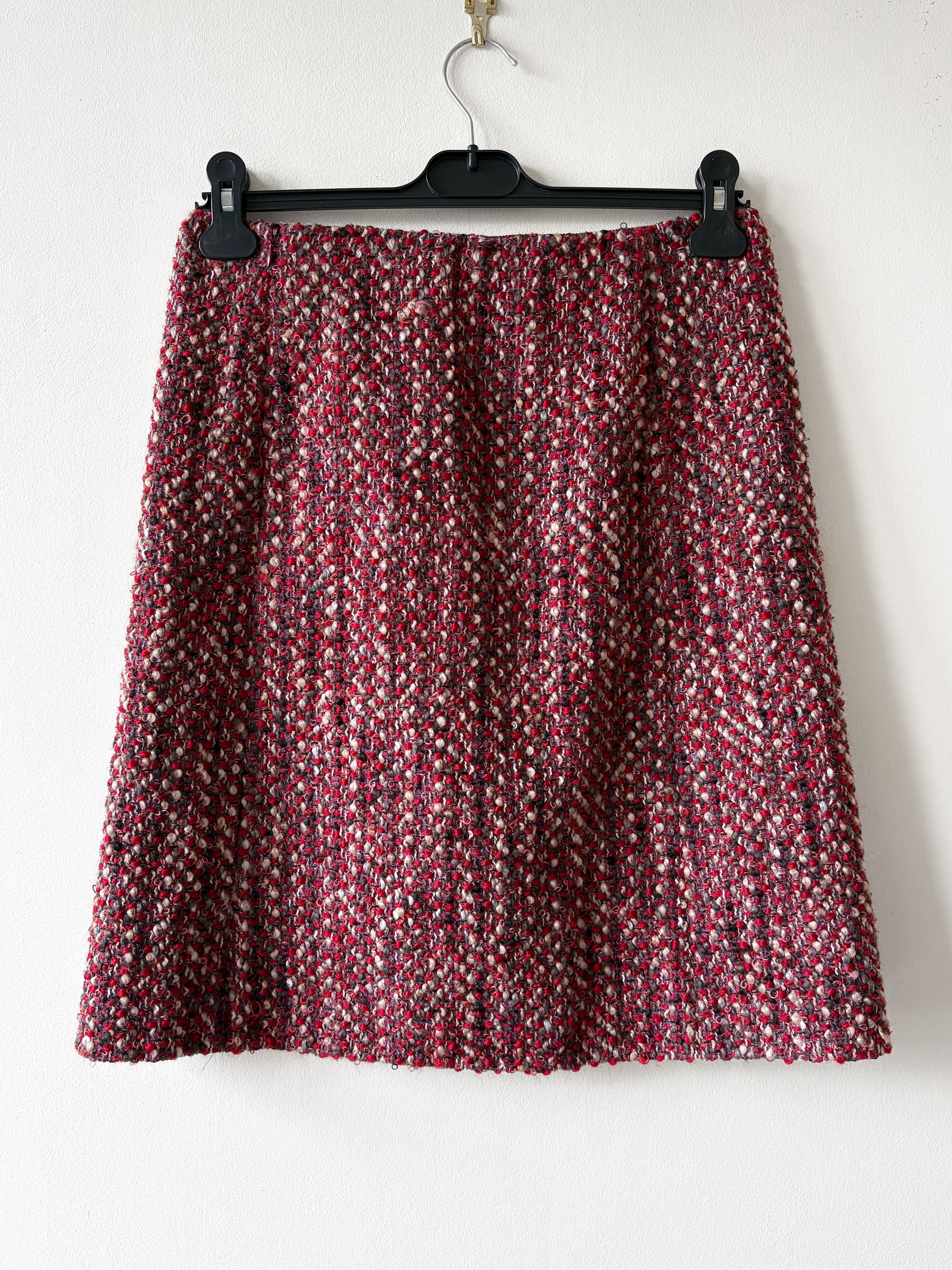 Prada Prada boucle tweed skirt Size 28" / US 6 / IT 42 - 2 Thumbnail