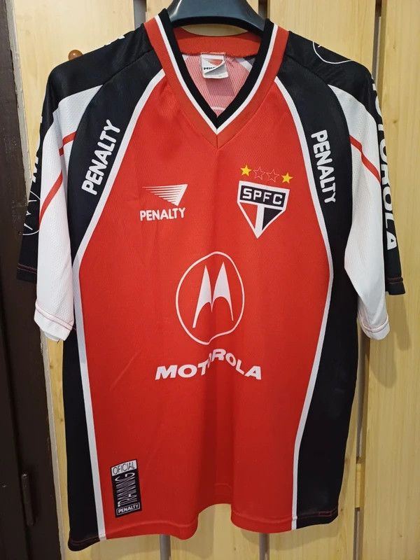 Penalty Rarity: Original São Paulo FC(2000-2001)Training Shirt Size US M / EU 48-50 / 2 - 3 Thumbnail