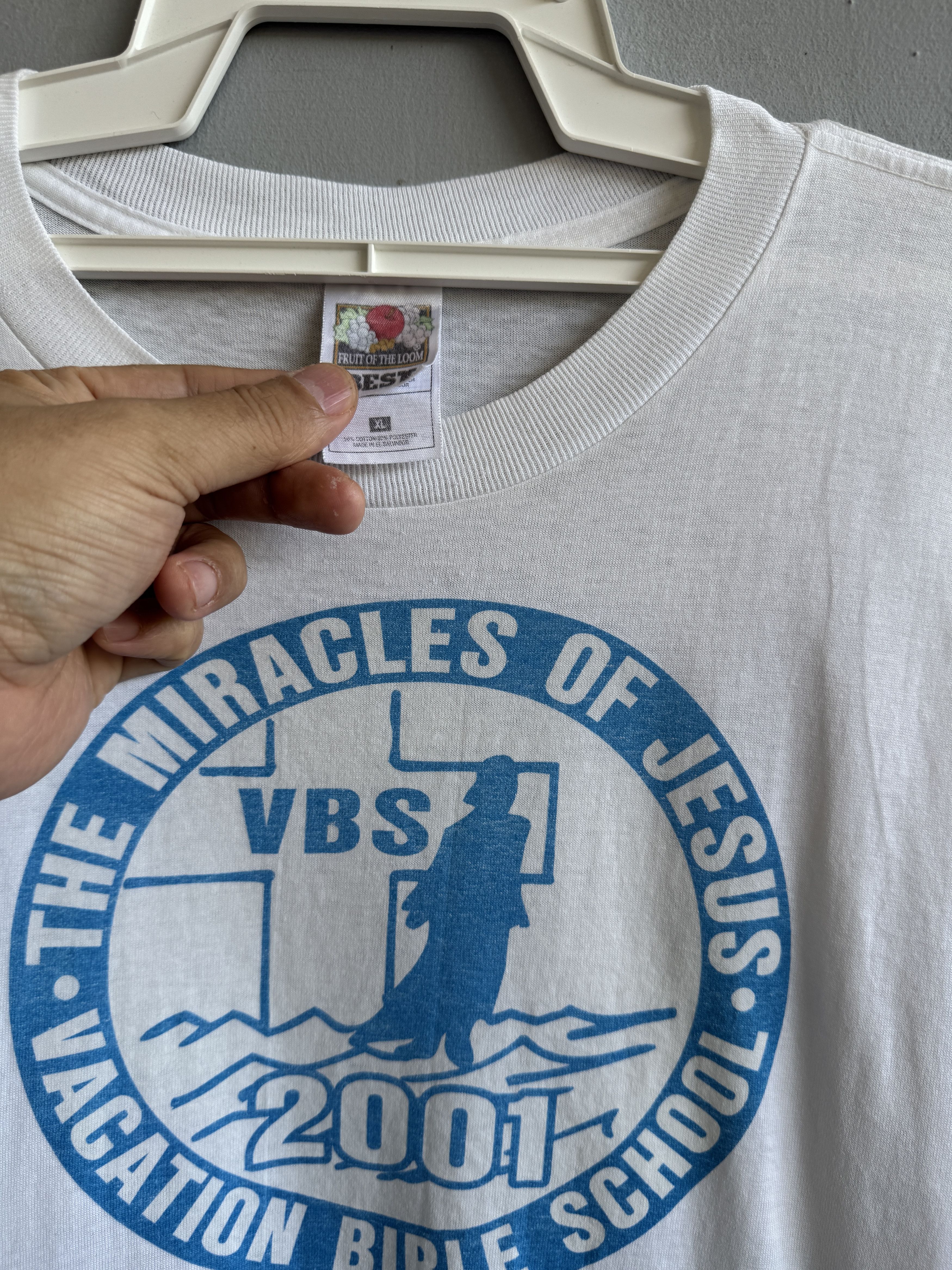 Vintage Miracles of Jesus Vintage Shirt Size US XL / EU 56 / 4 - 2 Thumbnail
