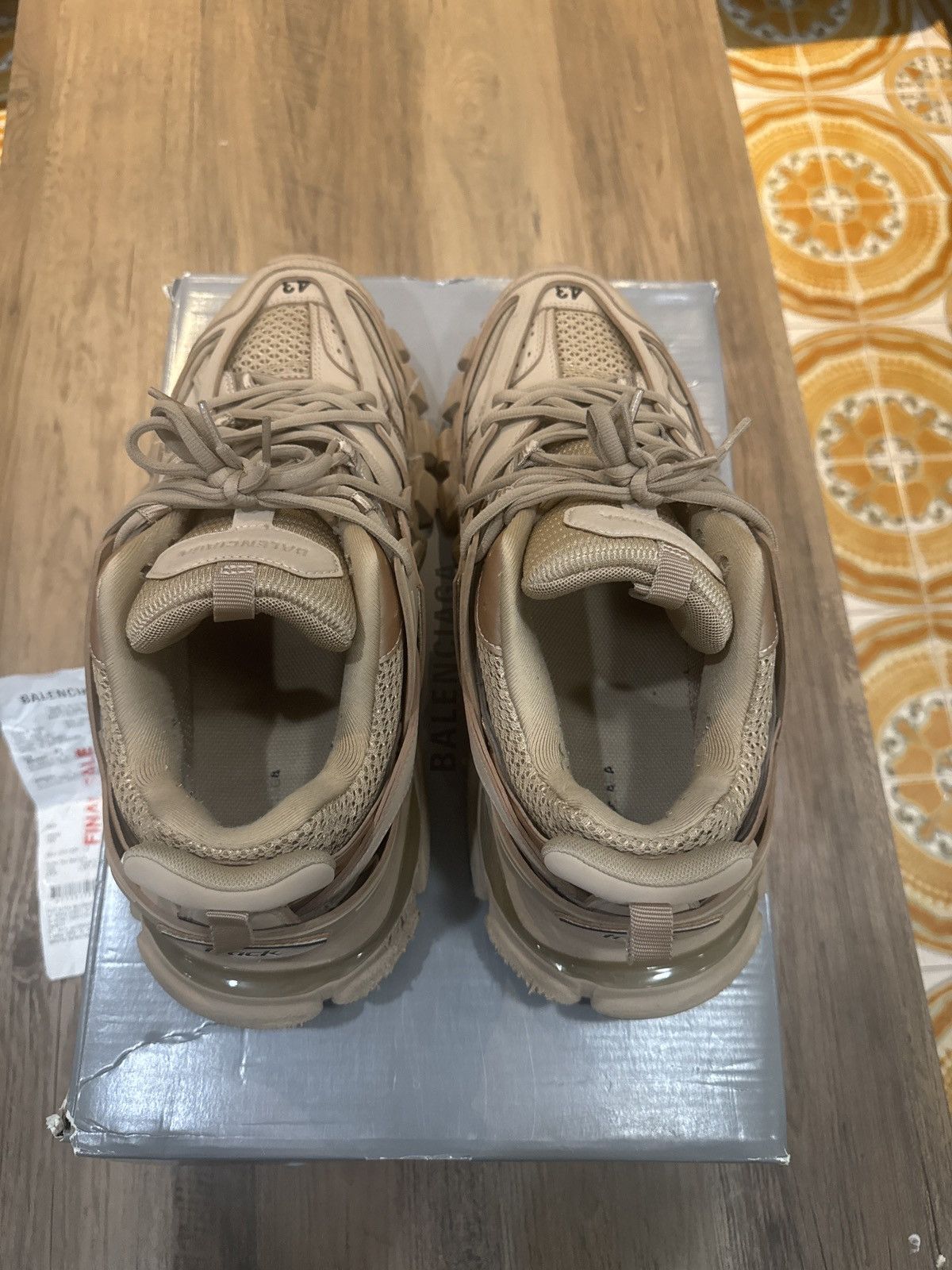 Balenciaga Balenciaga Track Sneakers "Full Beige" Size US 10 / EU 43 - 8 Thumbnail