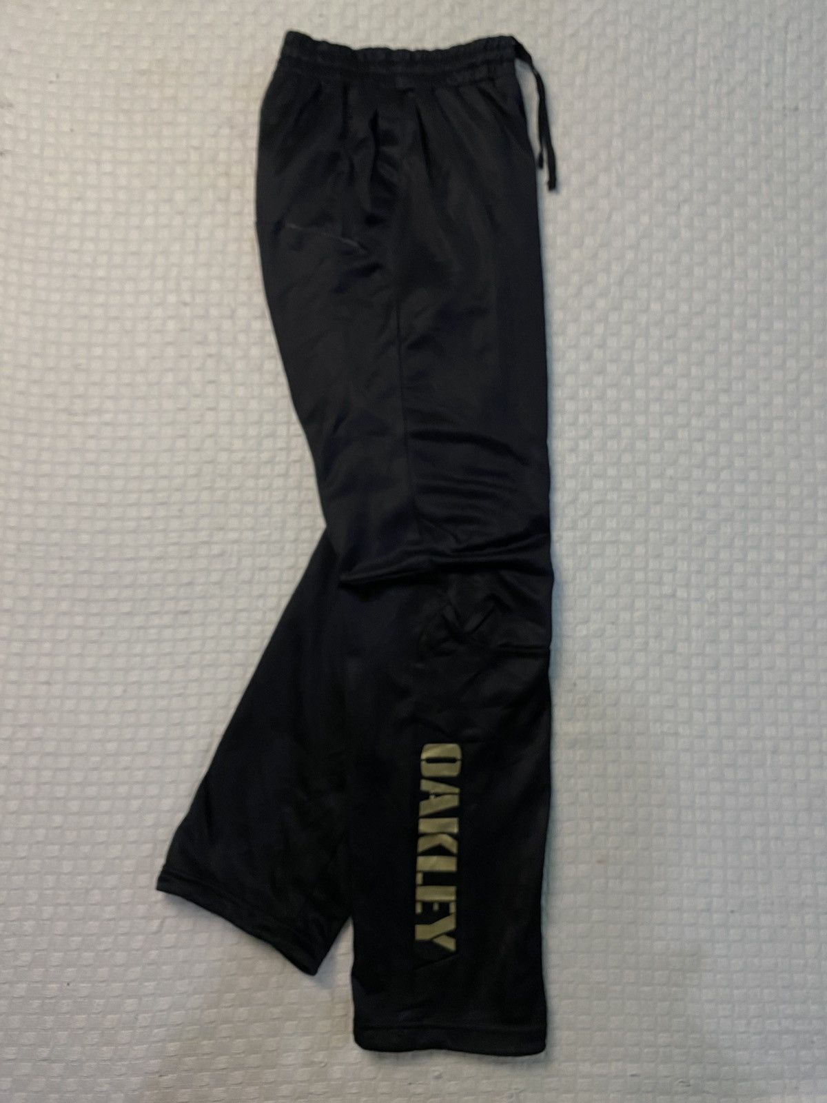 Bodega × Oakley 💥 VINTAGE OAKLEY 90S BLACK LONG TRACK PANTS Y2K Size US 28 / EU 44 - 9 Thumbnail