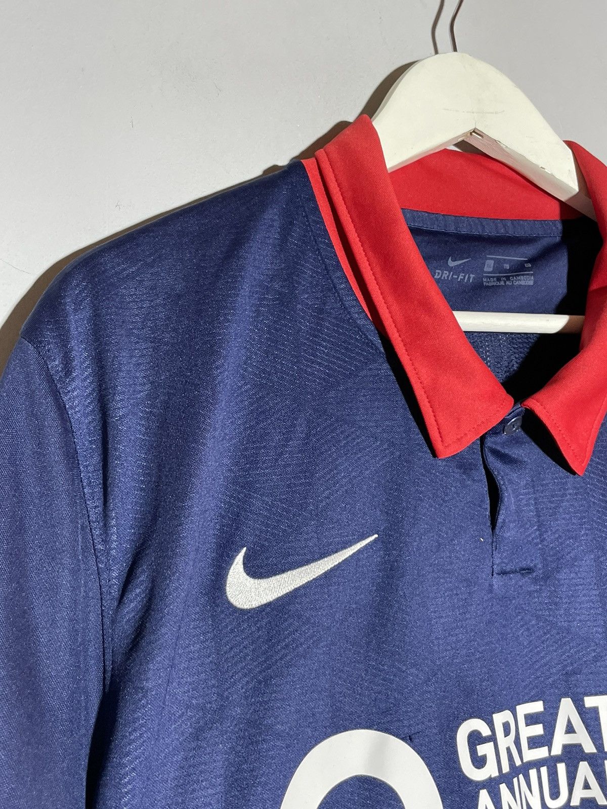 Nike Sunderland Nike 2020/21 Away Y2k Streetwear Football Shirt Size US XL / EU 56 / 4 - 4 Thumbnail