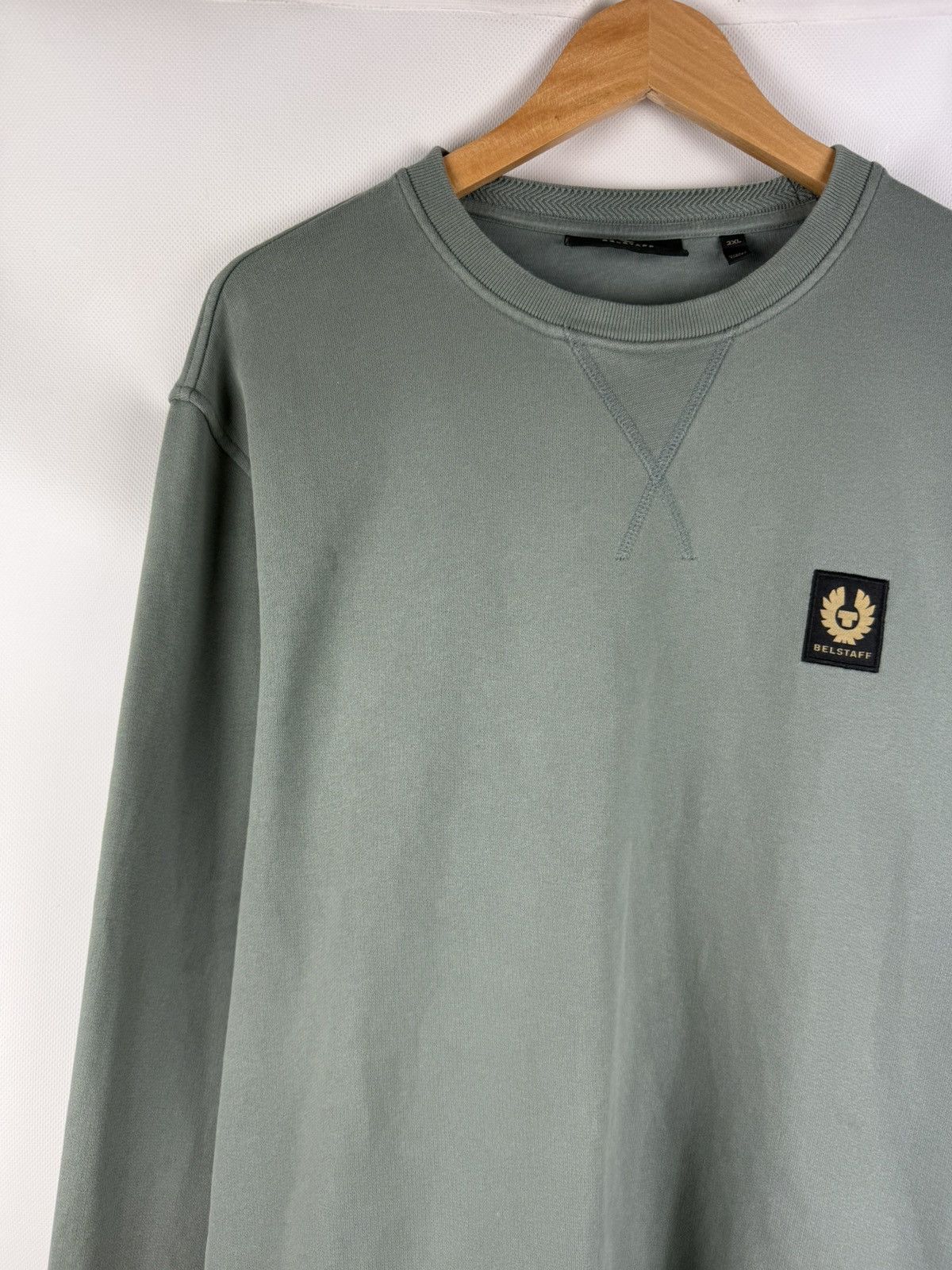Belstaff Belstaff Men’s Crewneck Cotton Sweatshirt Pullover Size 2XL Size US XXL / EU 58 / 5 - 4 Thumbnail