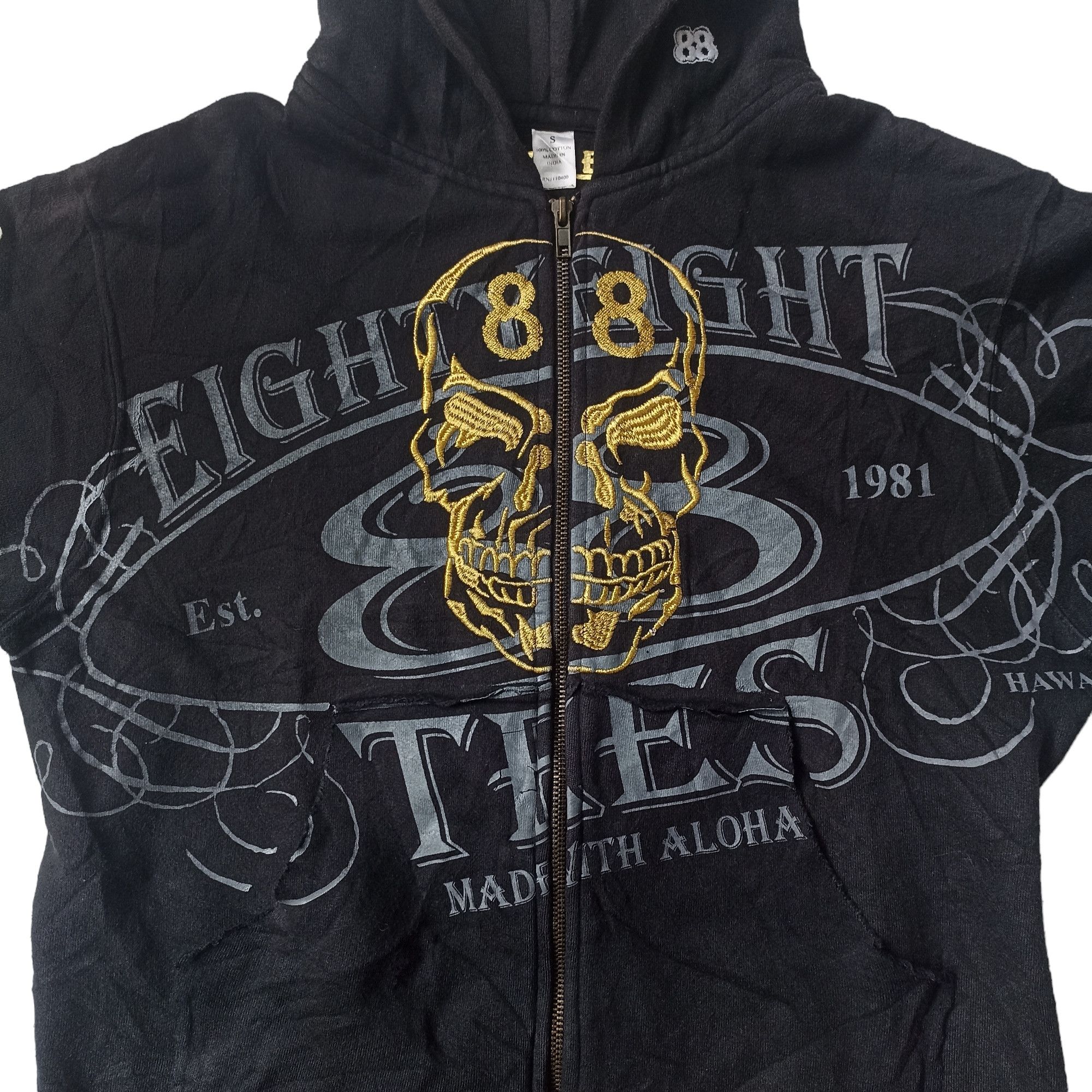 Seditionaries Vintage Y2K 88 Tee Hawaii Hoodie Size US S / EU 44-46 / 1 - 3 Thumbnail