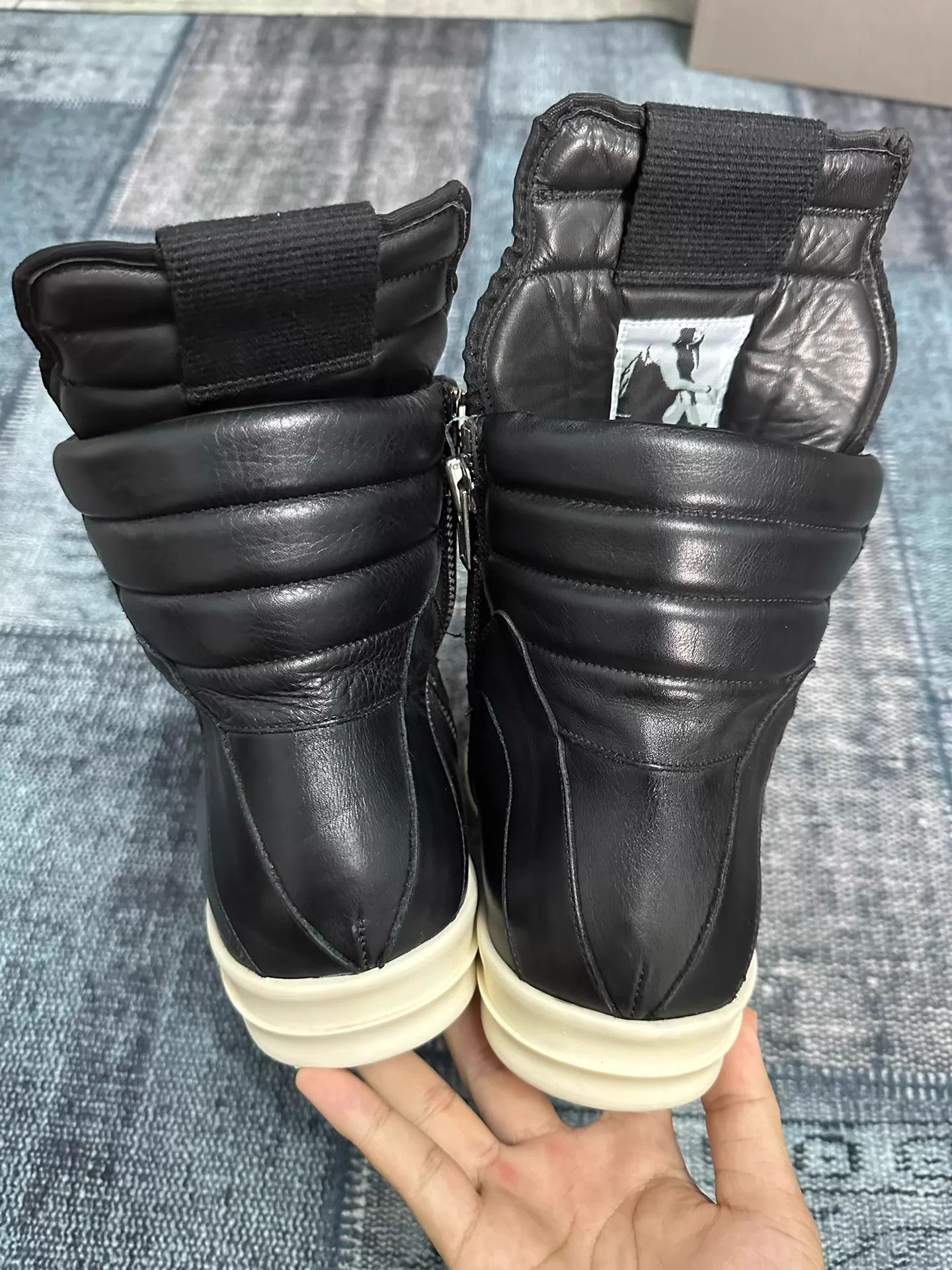 Rick Owens Rick Owens DRKSHDW Inverted Triangle Black Size 44 Size US 11 / EU 44 - 4 Thumbnail