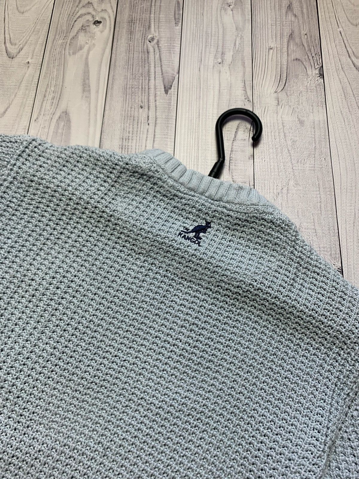 Kangol × Vintage Kangol vintage knitted sweater blue Size S Size US S / EU 44-46 / 1 - 6 Thumbnail