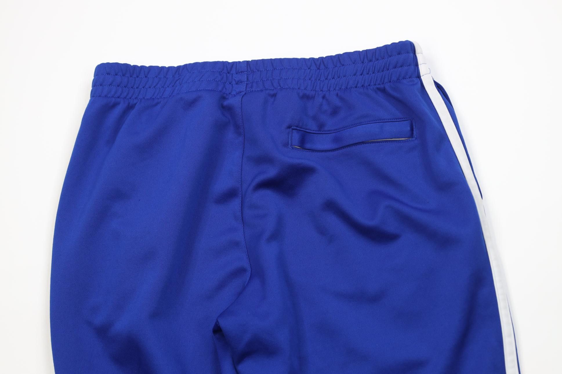 Nike Vintage Y2K Nike Big Swoosh Knit Wide Leg Sweatpants Blue Size US 36 / EU 52 - 10 Thumbnail