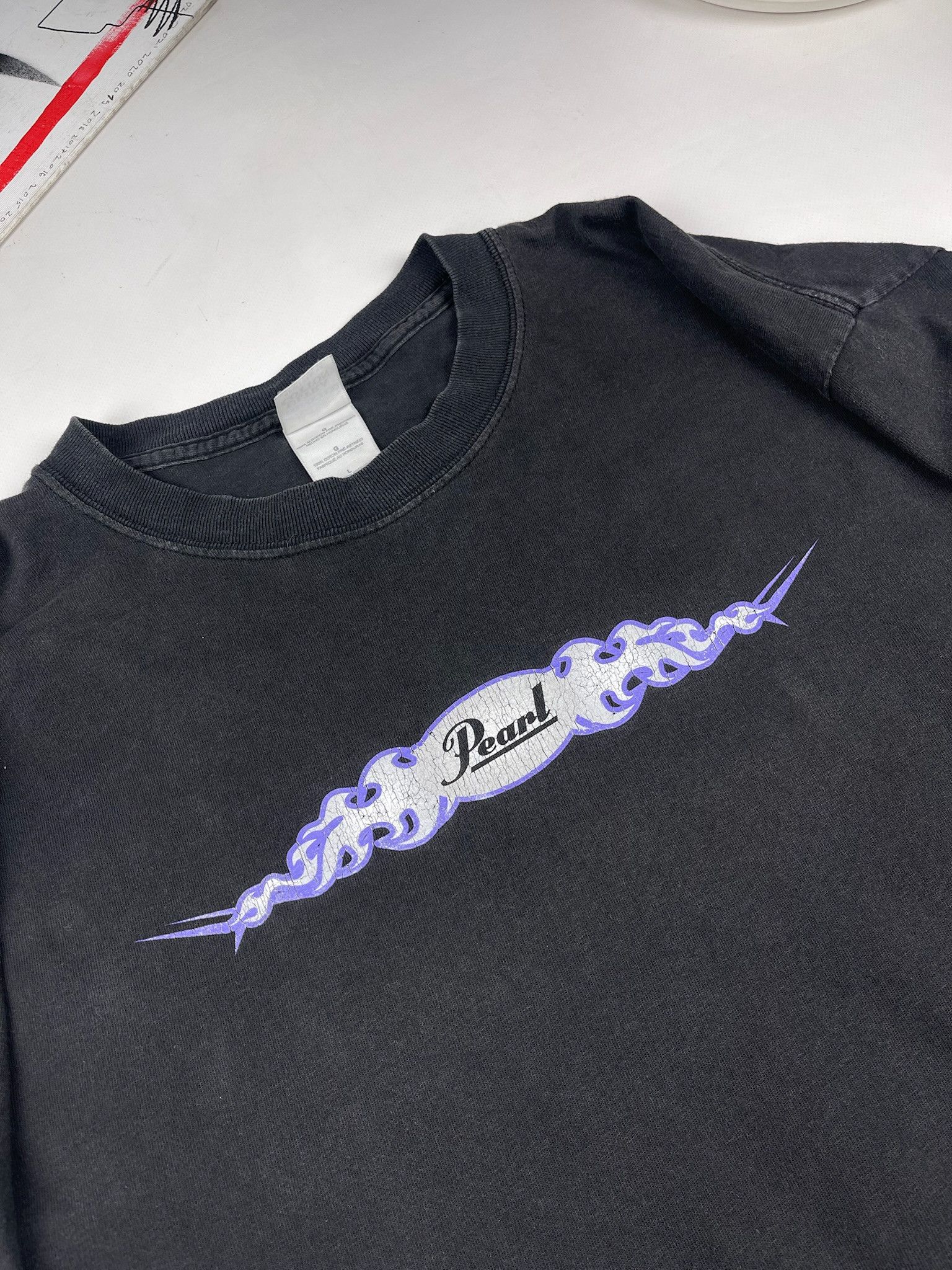 Band Tees Vintage Pearl Jam long sleeve t-shirt Size US L / EU 52-54 / 3 - 7 Thumbnail