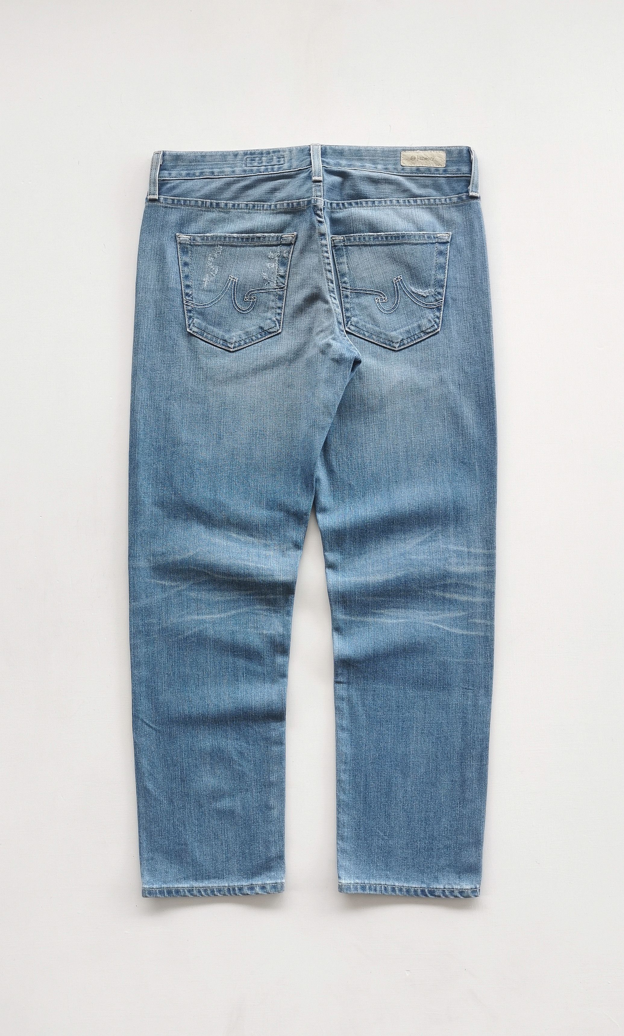 AG Adriano Goldschmied AG Adriano Goldschmied x Theory Distressed Womens Jeans Size 32" / US 10 / IT 46 - 2 Thumbnail