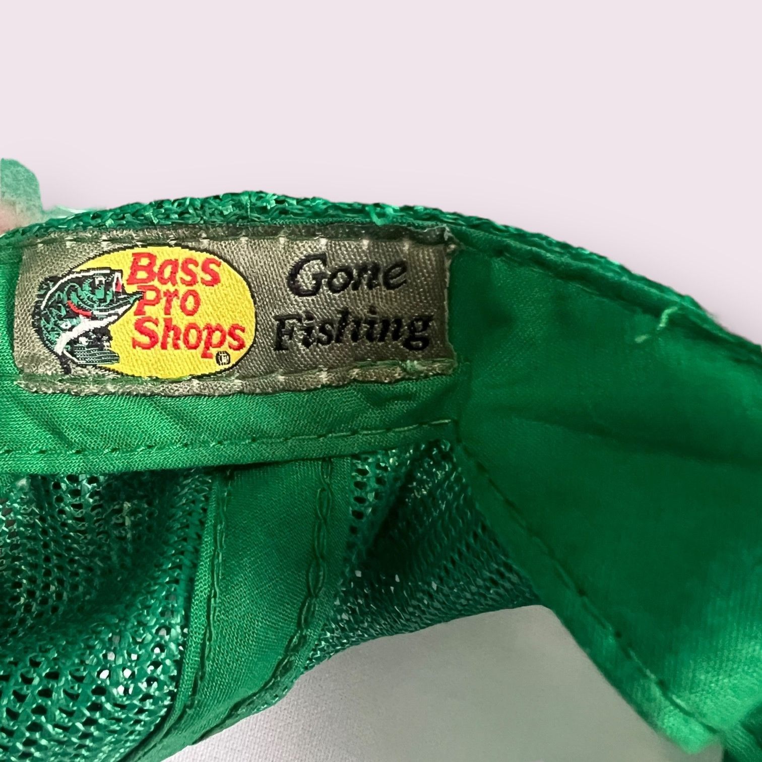Bass Pro Shops BASS PRO SHOPS Embroidered Logo Snapback Trucker Hat Green Size ONE SIZE - 5 Thumbnail