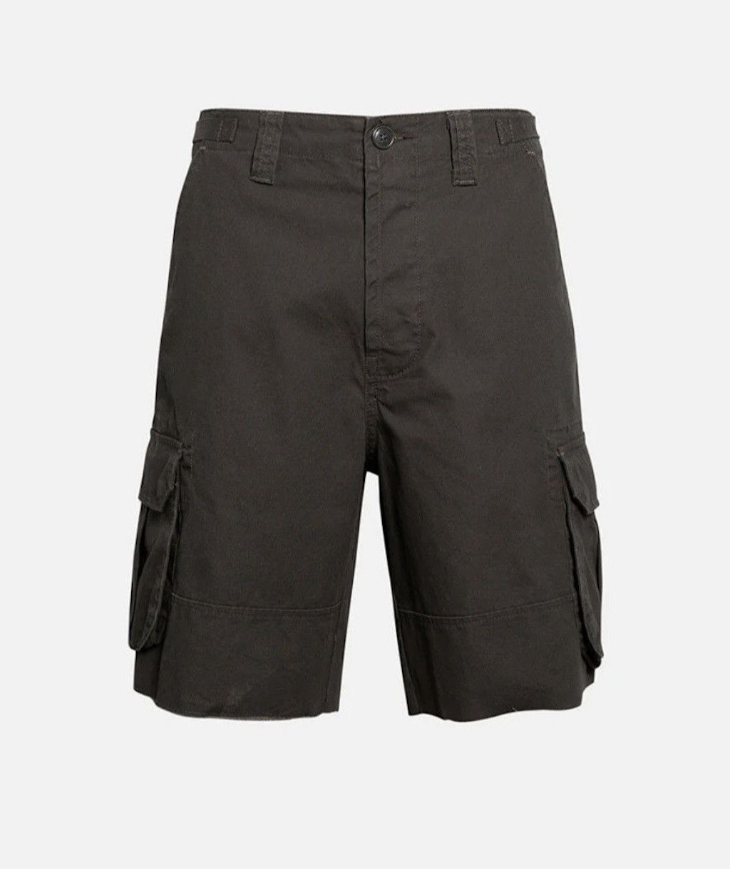 Pre-owned Archival Clothing X Elwood Cargo Shorts In Black