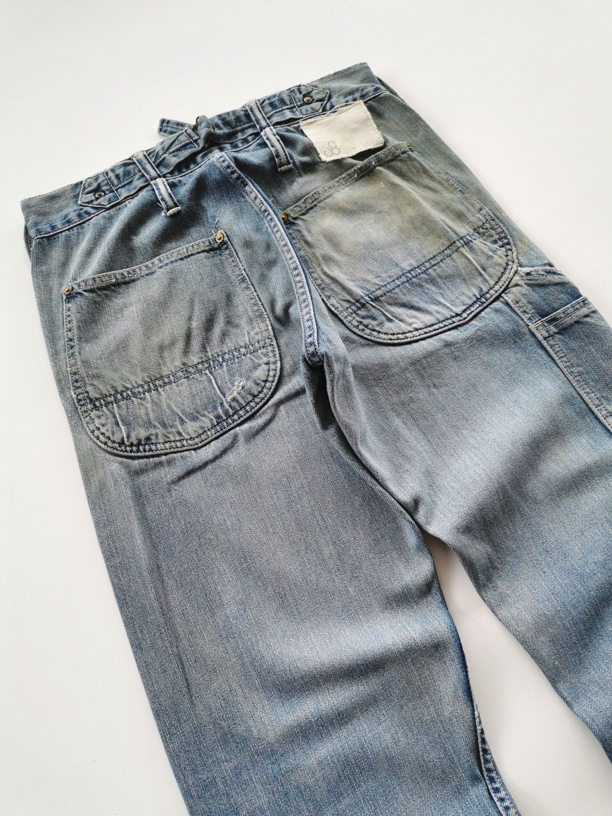 Johnbull Thrashed John Bull AP538 Selvedge Jeans Size US 30 / EU 46 - 10 Thumbnail
