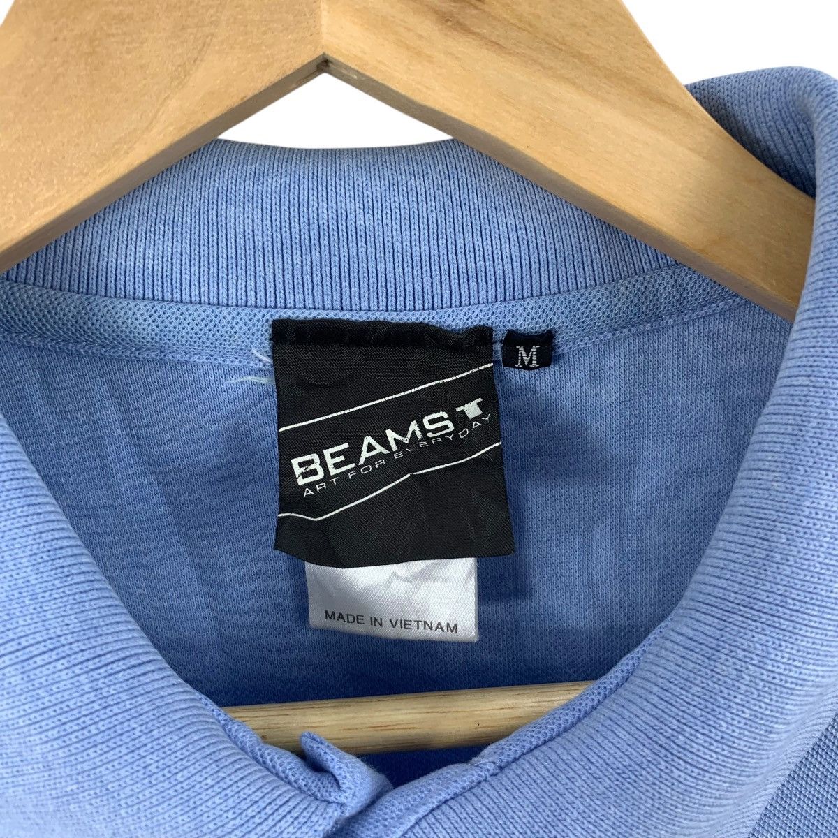 Beams Plus Vintage BEAMS PLUS JAPAN For Art Bear Polo Tee Shirt Top Size US M / EU 48-50 / 2 - 7 Thumbnail