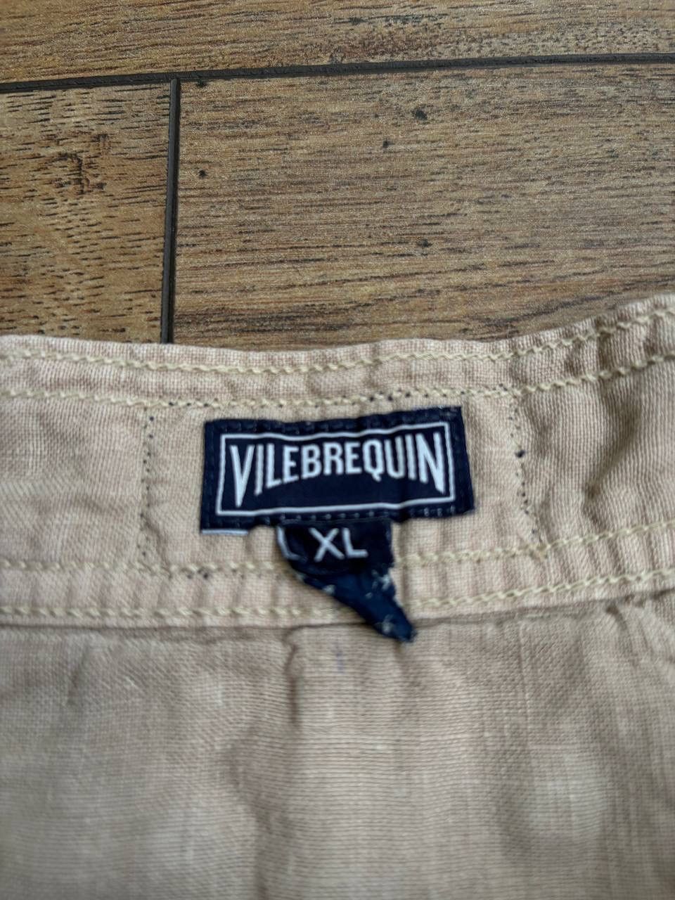 Vilebrequin Vilebrequin Beige Linen Mens Pants Size US 34 / EU 50 - 6 Thumbnail
