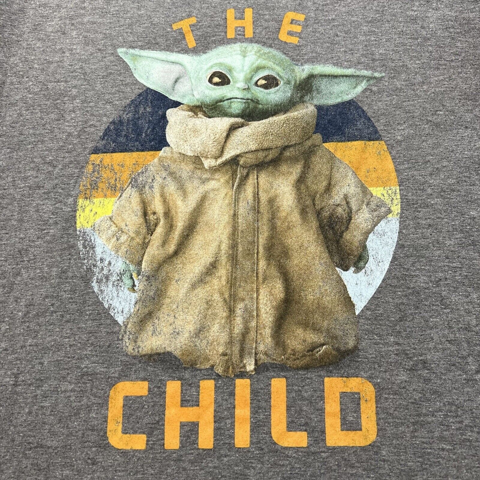 Disney Disney XXL Star Wars Baby Yoda Long Sleeve Graphic T Shirt Size XXL / US 16-18 / IT 52-54 - 4 Thumbnail