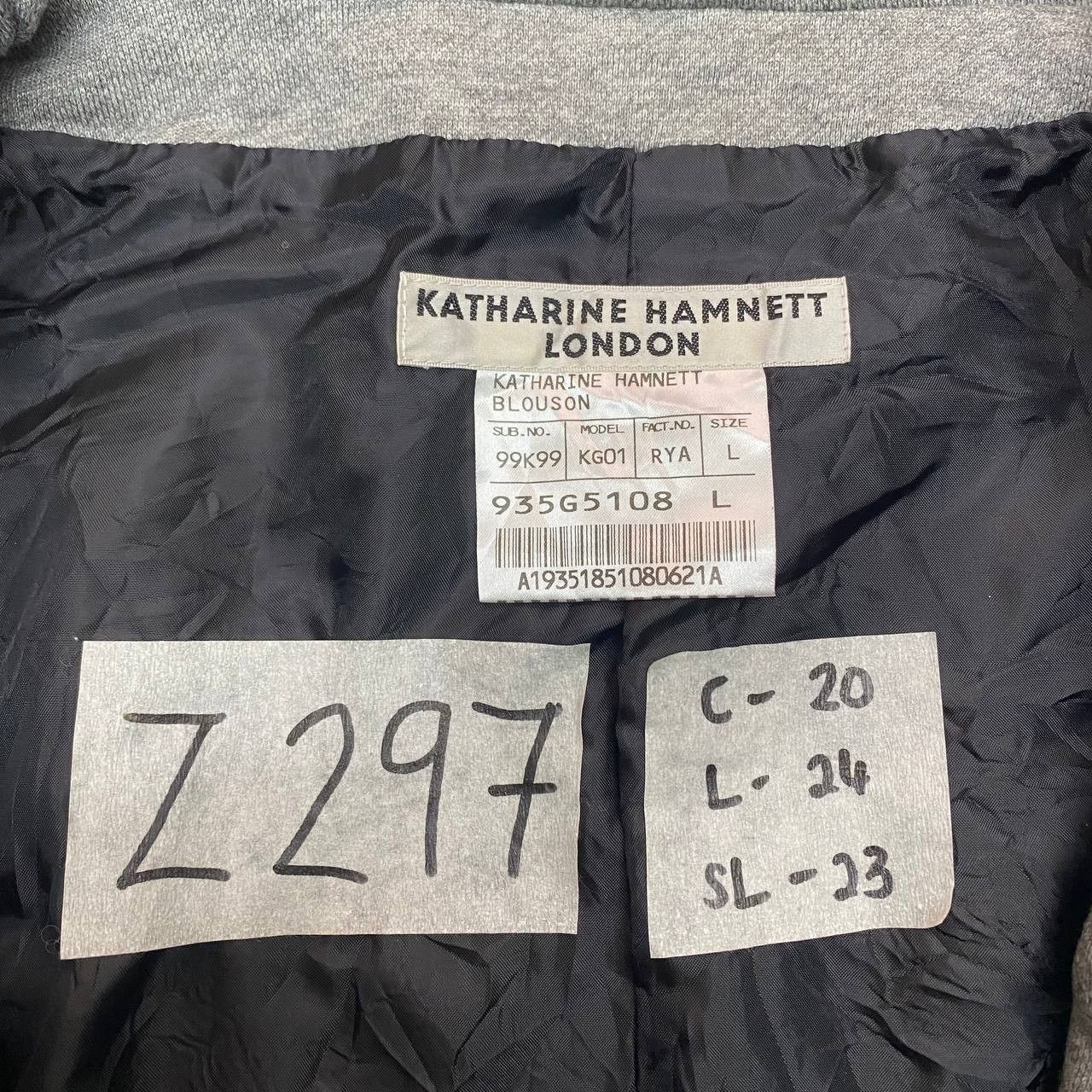 Katharine Hamnett London Z297 KATHARINE HAMNETT LONDON ZIPPER JACKET Size L / US 10 / IT 46 - 7 Thumbnail