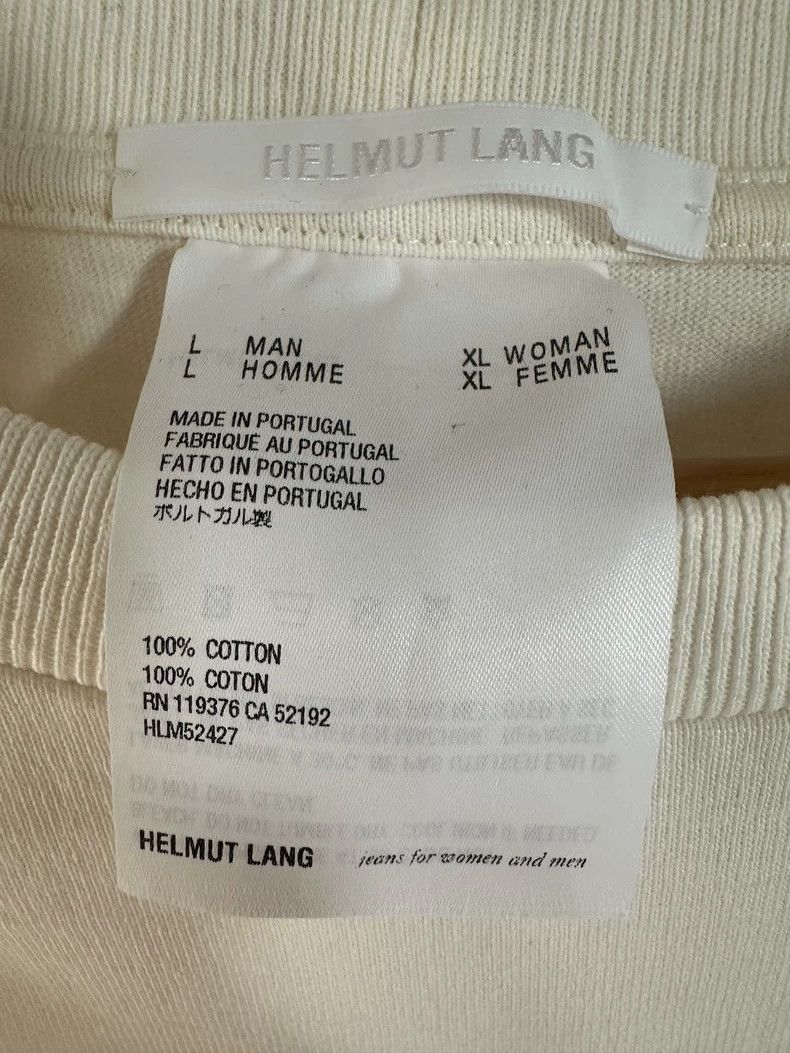 Helmut Lang HELMUT LANG Tie-on long-sleeved T-shirt Size L / US 10 / IT 46 - 2 Thumbnail