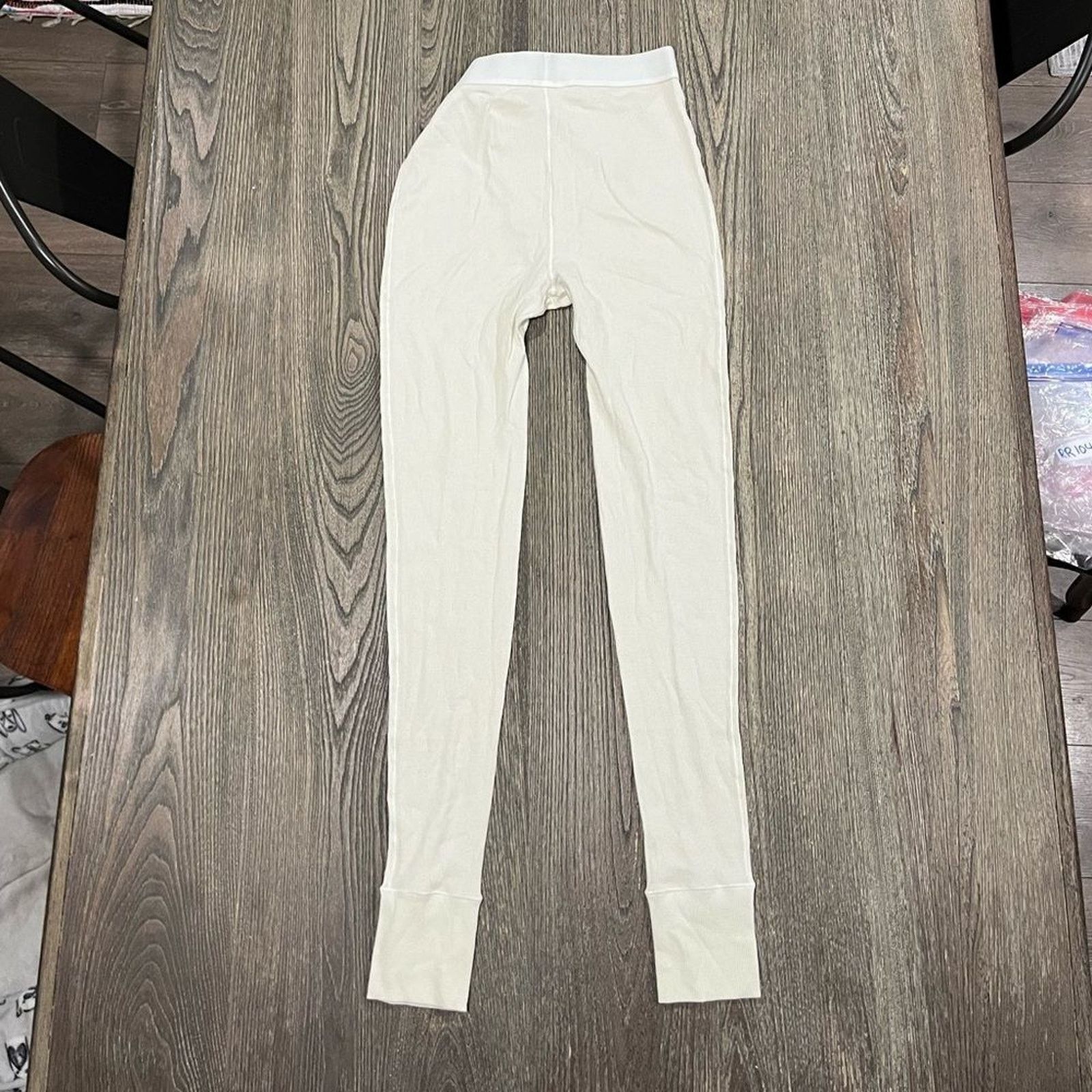 SKIMS NWT Skims Cotton Rib Legging High-Rise Elastic Waistband S Size 26" / US 2 / IT 38 - 5 Thumbnail