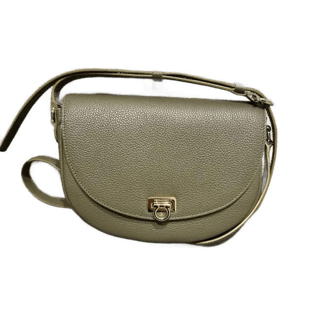 Salvatore Ferragamo o1s1rm1124 Size: OS / Buckle Crossbody Bag in Green Size ONE SIZE - 1 Thumbnail