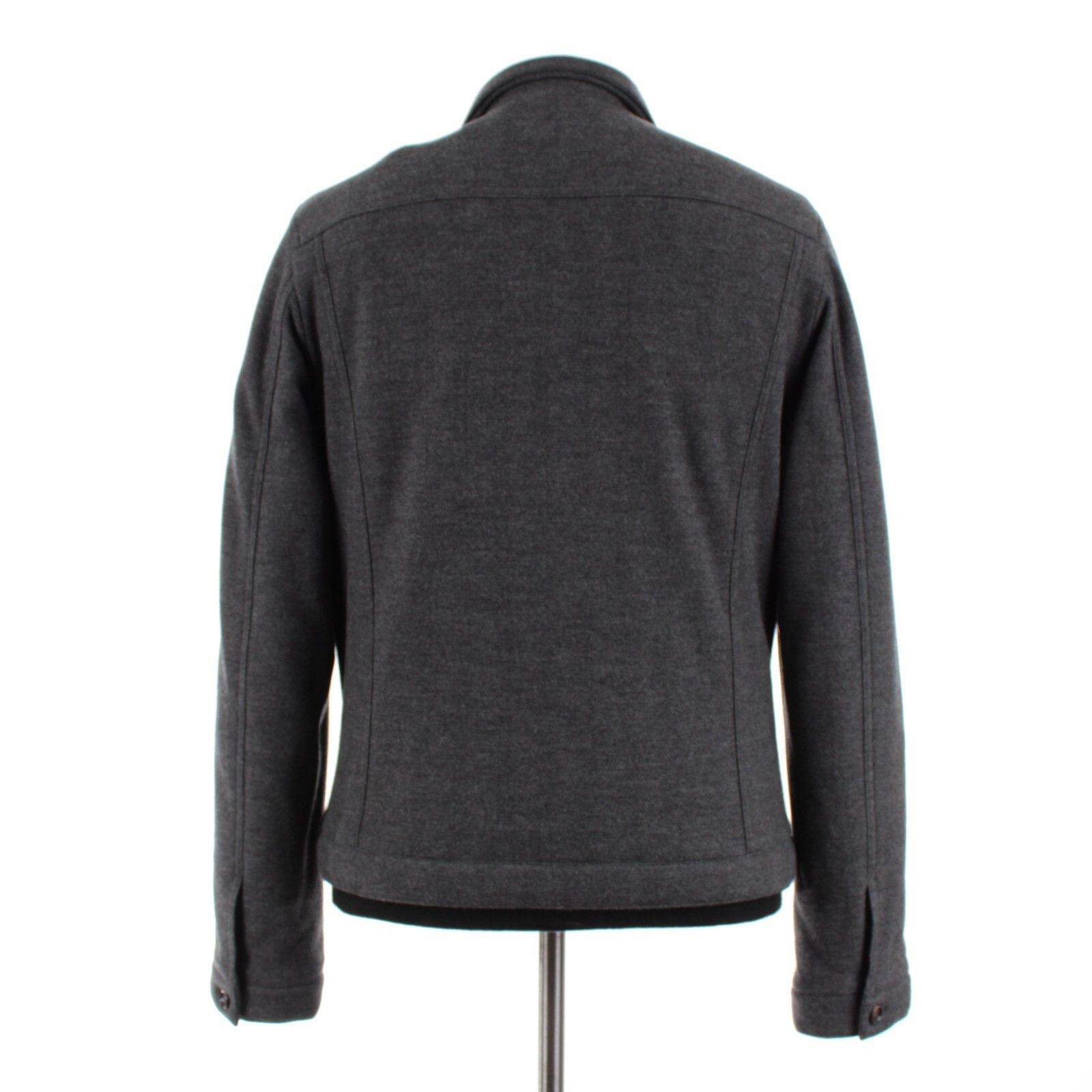 Luciano Barbera Luciano Barbera Jacket Size L US In Gray Wool Size US L / EU 52-54 / 3 - 5 Thumbnail