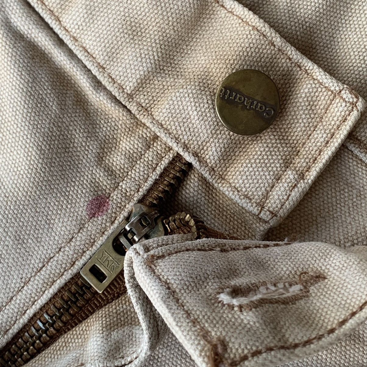 Carhartt Distressed Carhartt carpenter Double knee B136-BRN sun faded Size US 34 / EU 50 - 6 Thumbnail