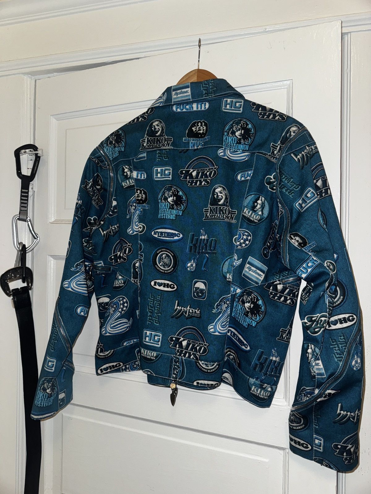 Kiko Kostadinov x Hysteric Glamour Print MultiZipper Jacket
