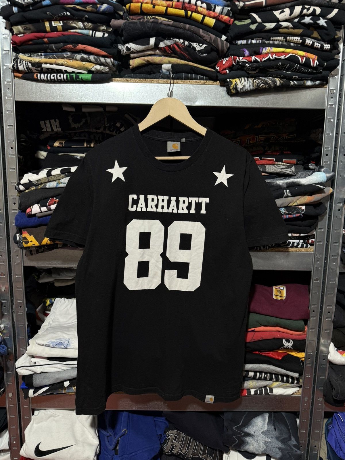 Carhartt Rare Carhartt Stars #89 Logo Outdoor T-Shirt Y2K Hype Size US L / EU 52-54 / 3 - 1 Thumbnail