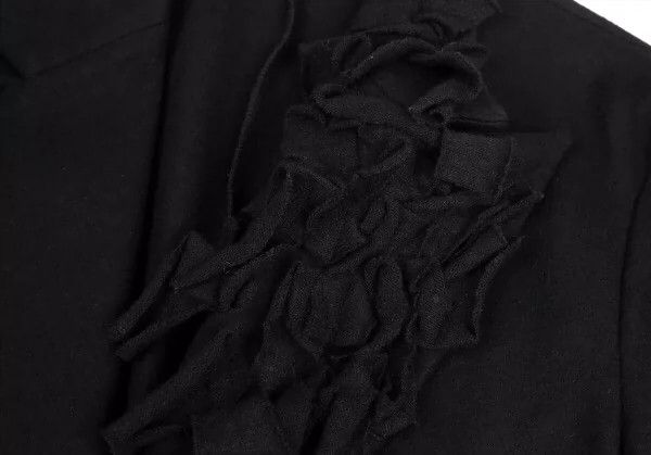 Yohji Yamamoto Yohji Yamamoto Wool coat with decorative lapel design jack Size US M / EU 48-50 / 2 - 3 Thumbnail