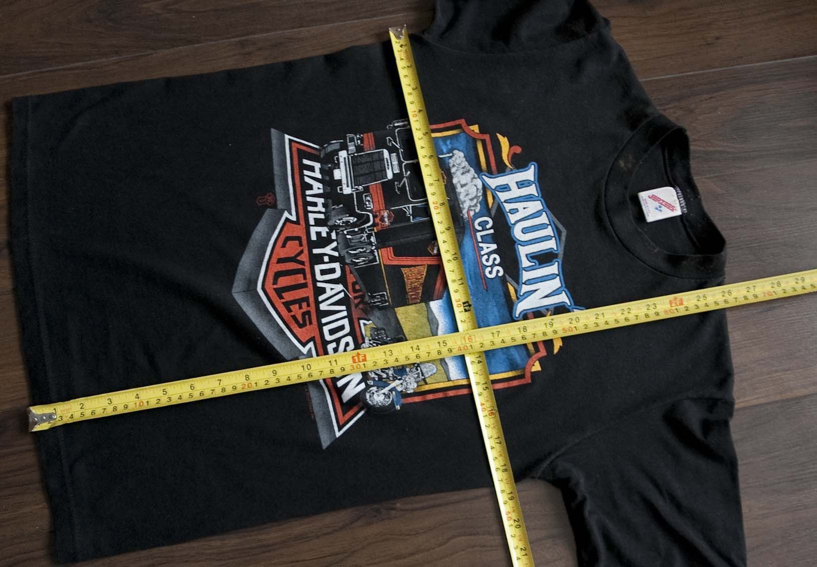 Harley Davidson × Jerzees × Vintage Harley Davidson T Shirt Haulin Class Jerzees 1988 Cape Code Size US M / EU 48-50 / 2 - 7 Thumbnail