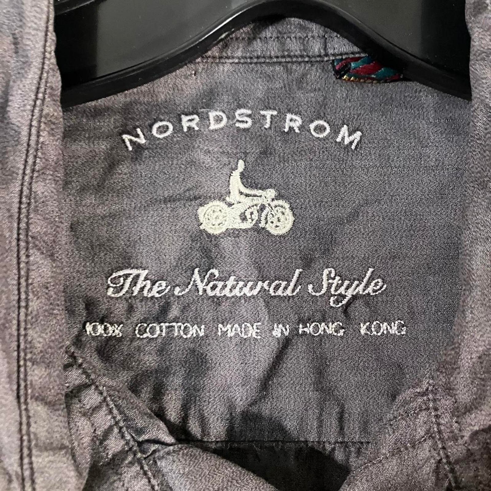 Nordstrom Nordstrom Grey Button Up Casual Shirt 2 Pocket Large Size US L / EU 52-54 / 3 - 4 Thumbnail