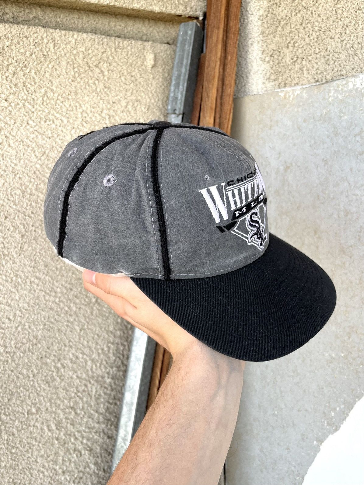 Vintage Vintage 1992 Chicago White Sox MLB Baseball Hat Cap Snapback Size ONE SIZE - 4 Thumbnail
